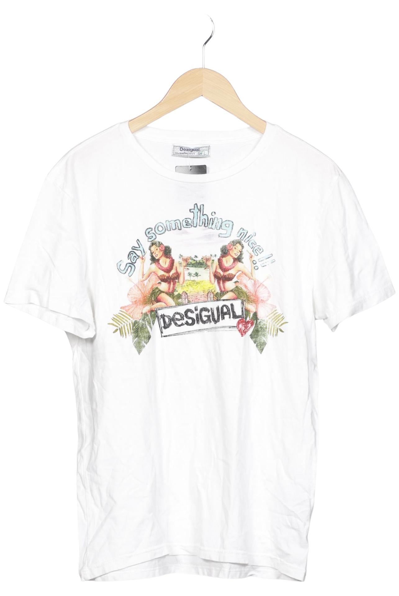 

Desigual Herren T-Shirt, weiß, Gr. 52