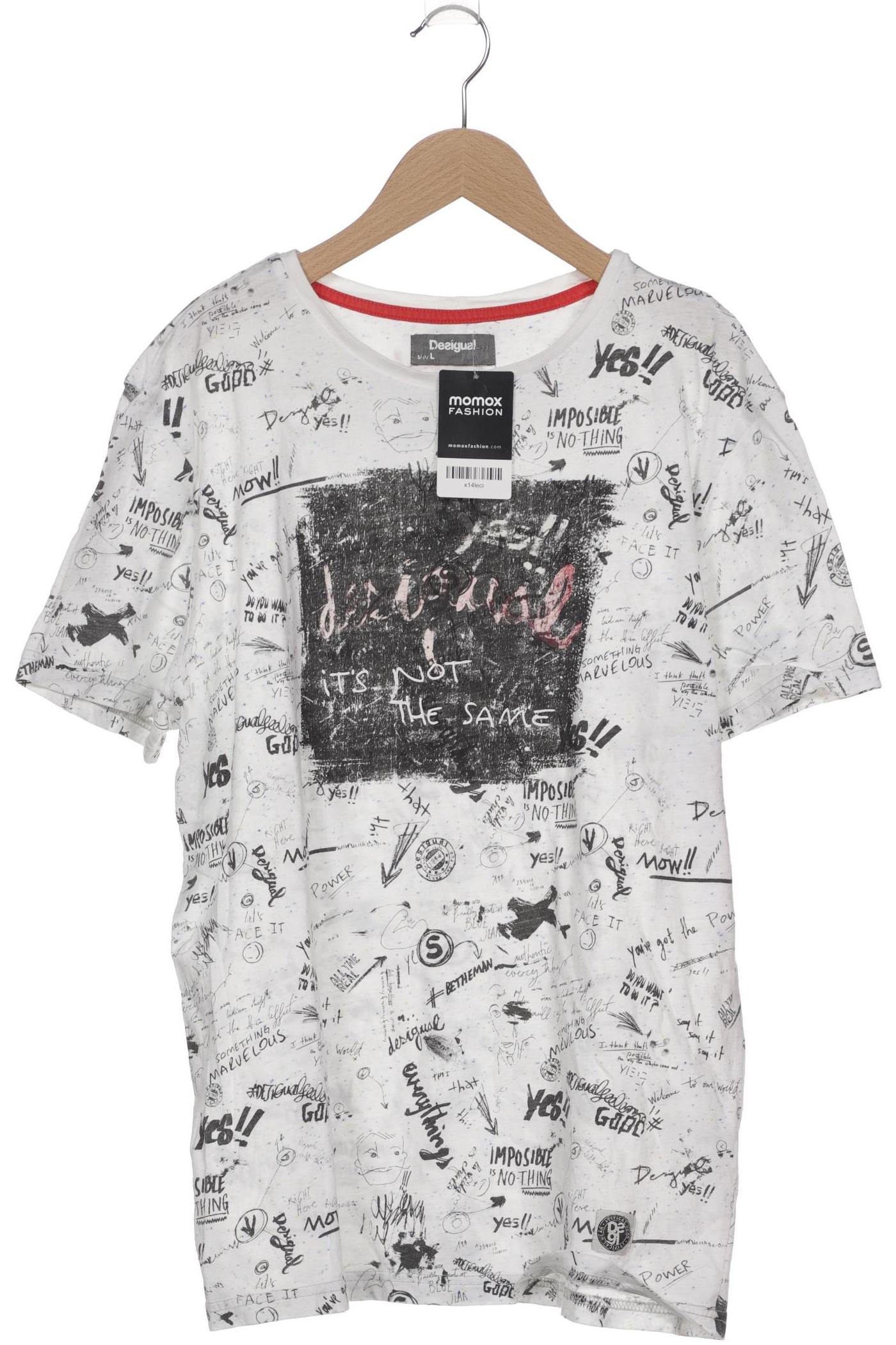 

Desigual Herren T-Shirt, weiß, Gr. 52