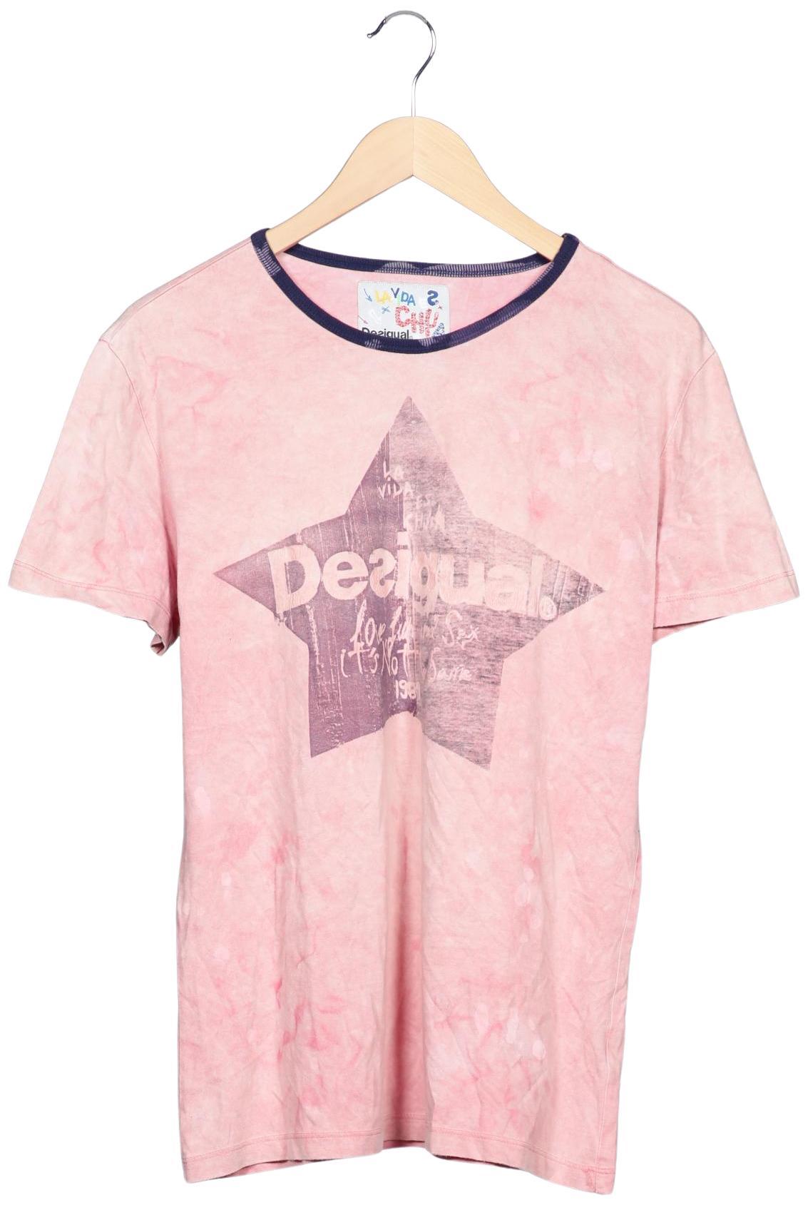 

Desigual Herren T-Shirt, pink, Gr. 52