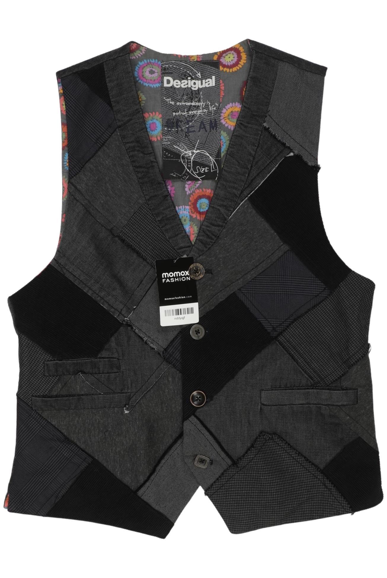 

Desigual Herren Weste, grau, Gr. 52