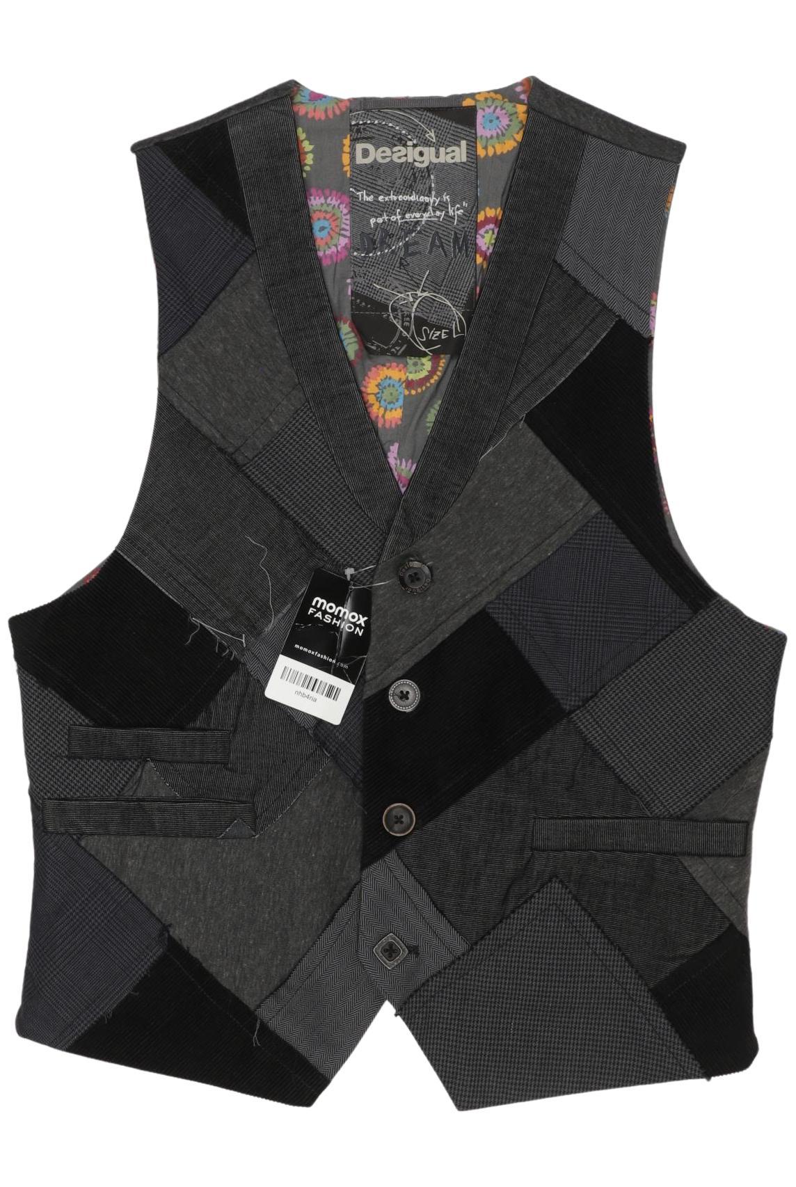 

Desigual Herren Weste, grau, Gr. 52