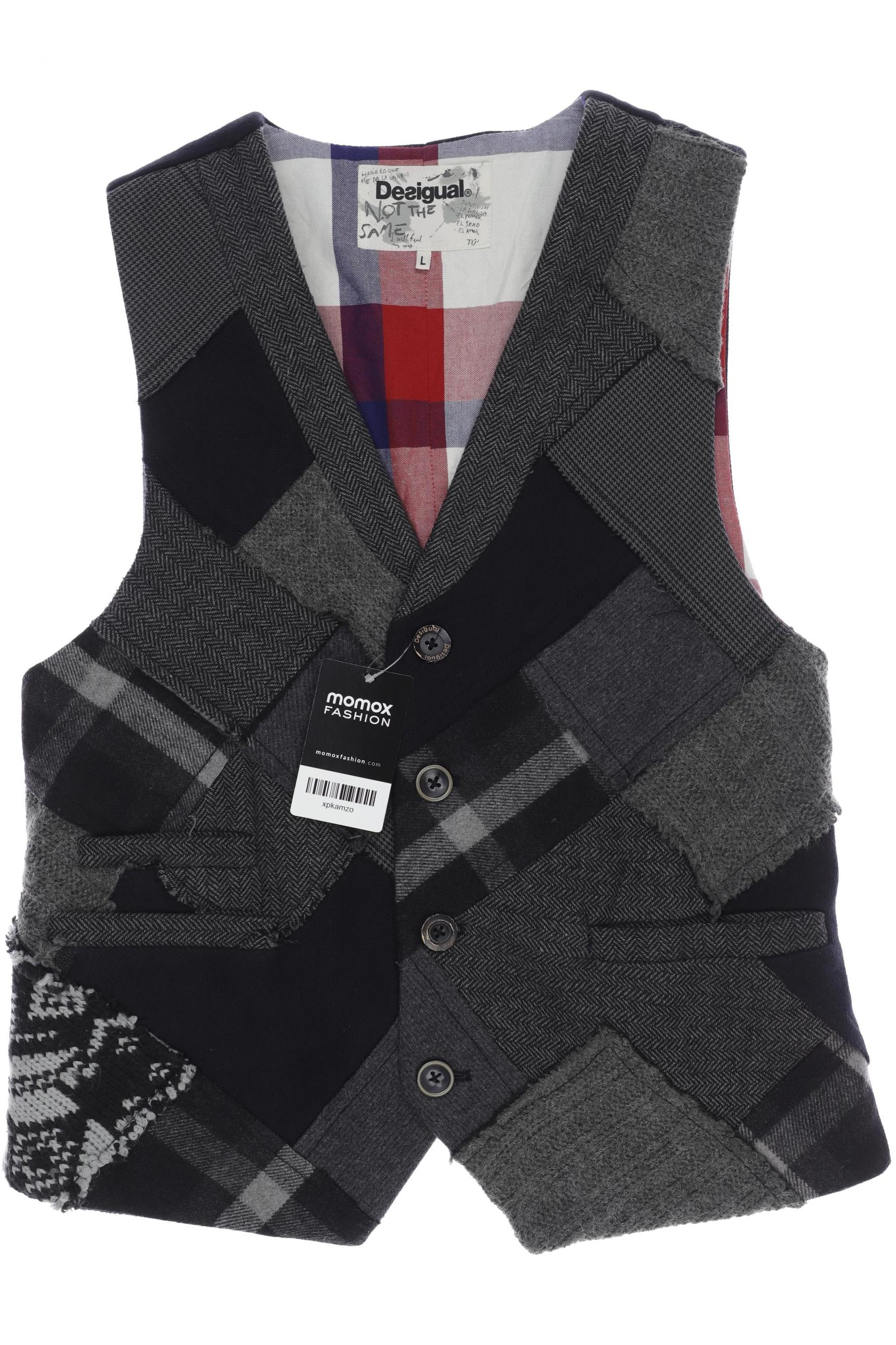 

Desigual Herren Weste, grün, Gr. 52