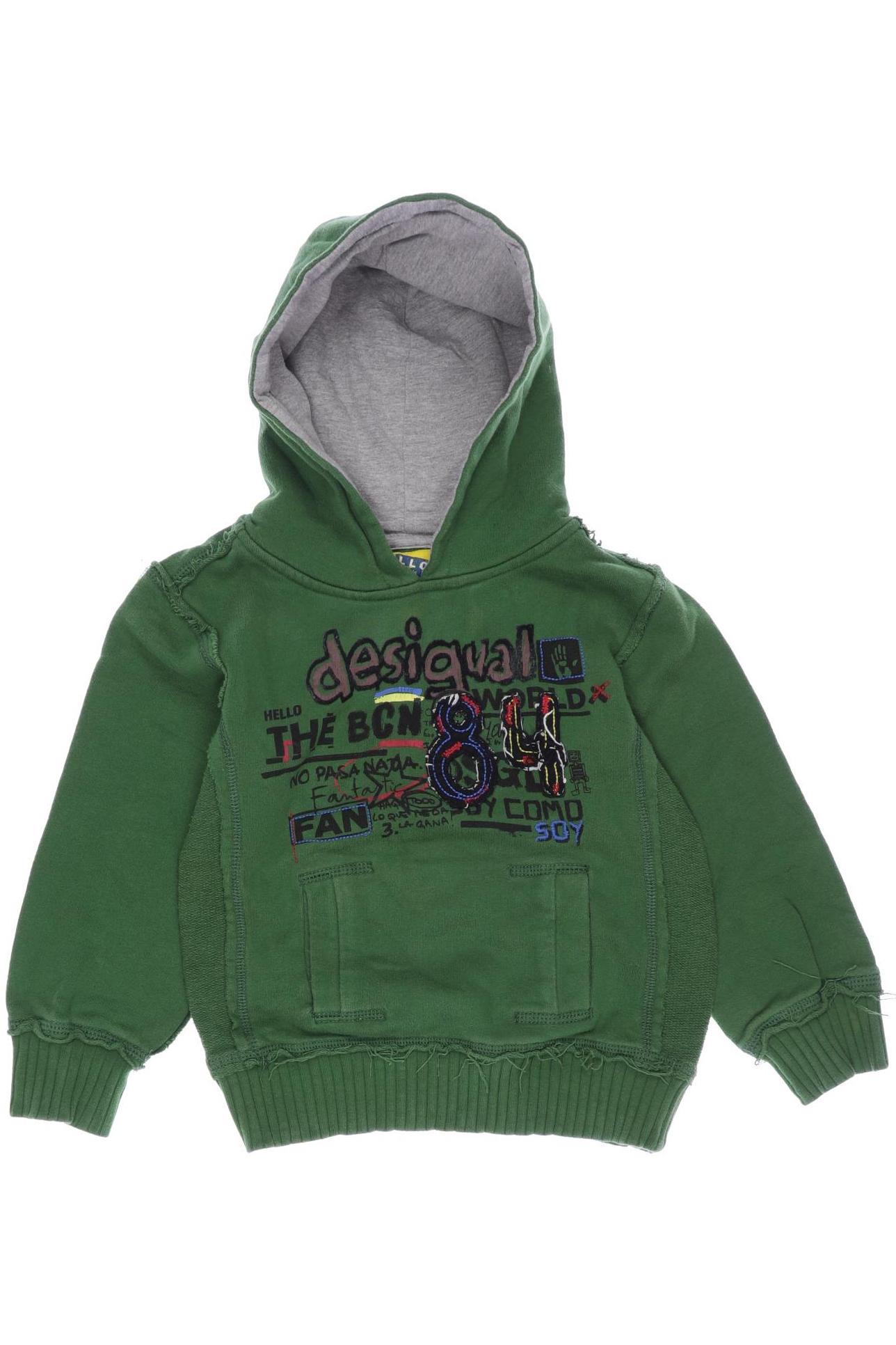 

Desigual Herren Hoodies & Sweater, grün, Gr. 104