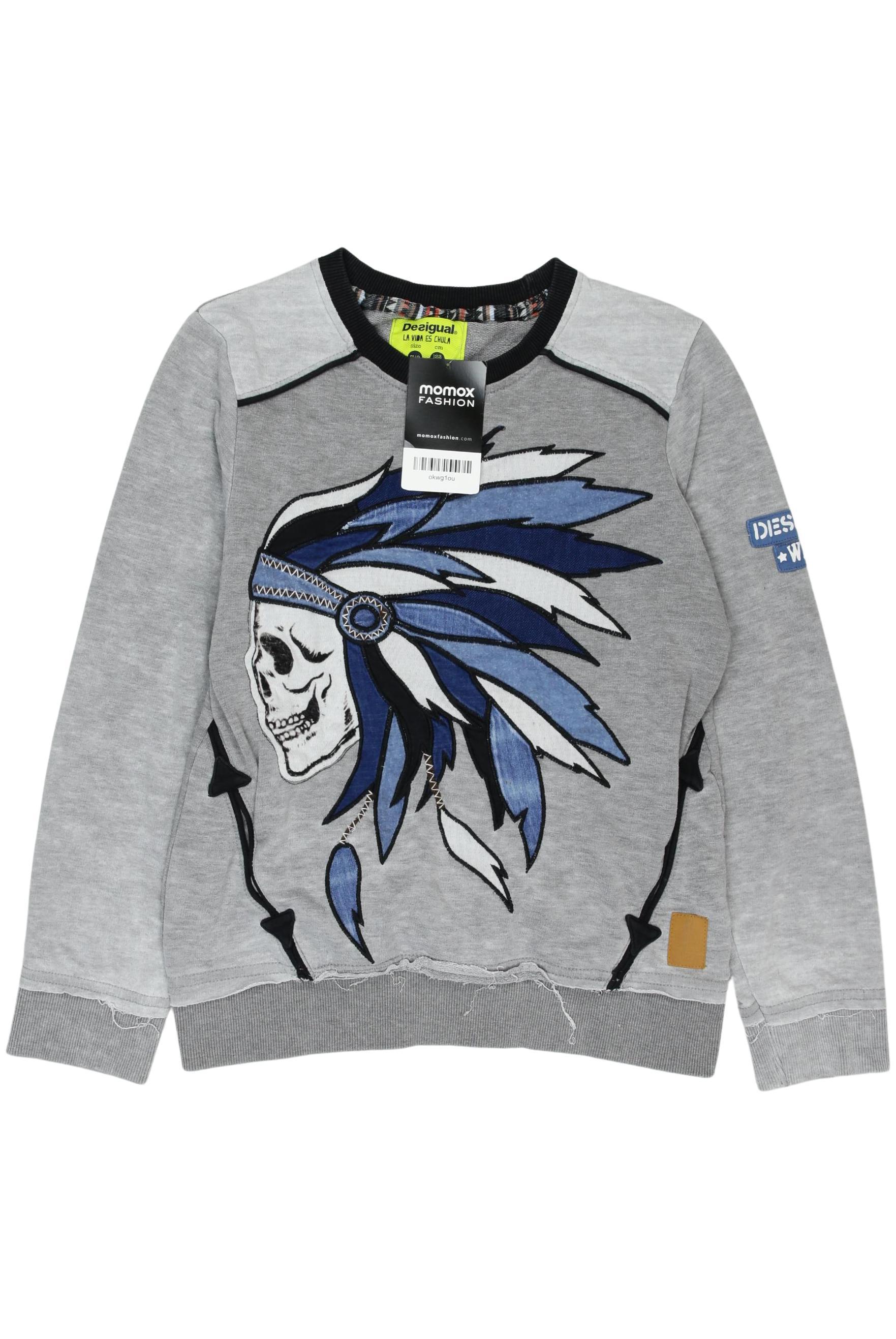 

Desigual Jungen Hoodies & Sweater, grau, Gr. 122/128