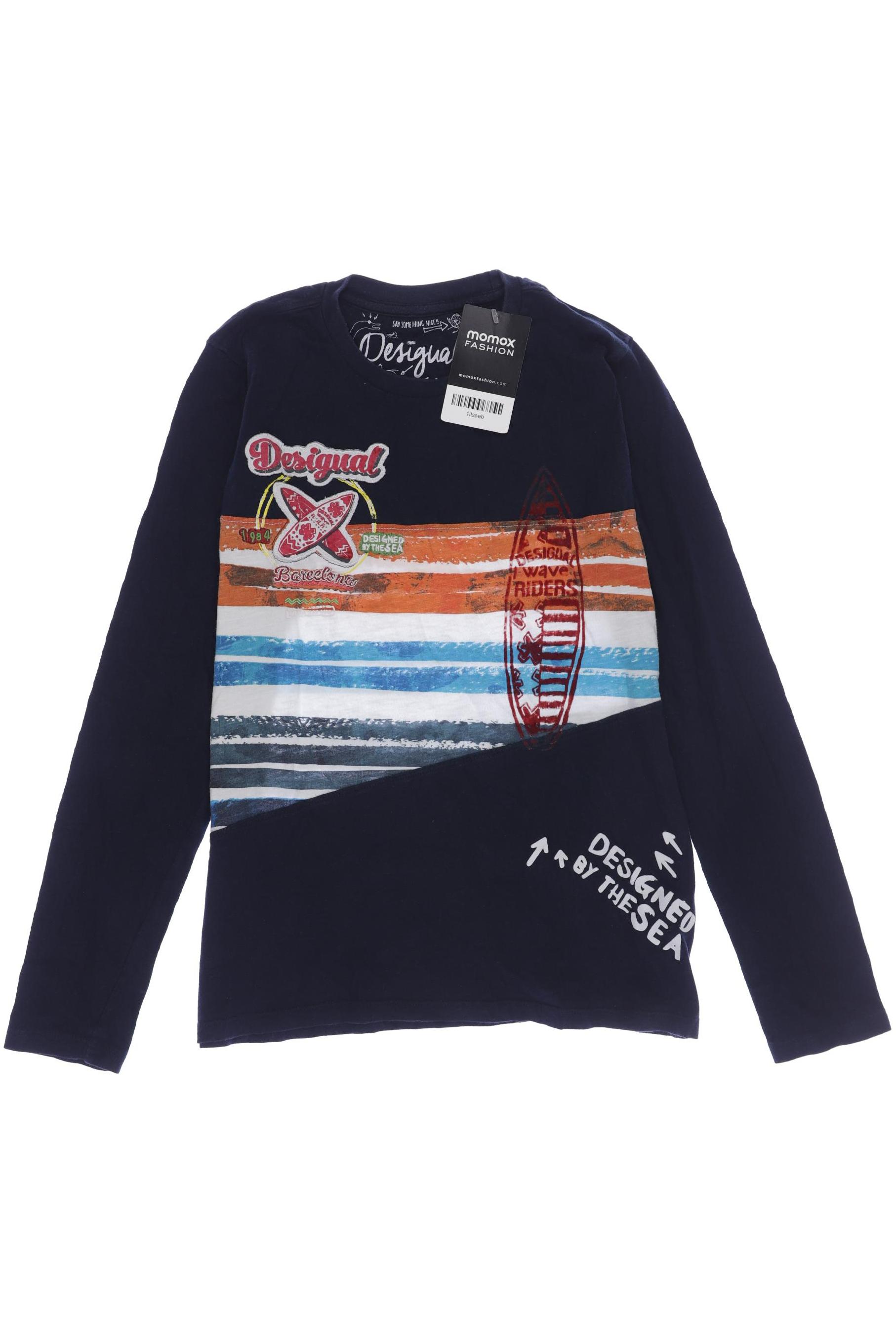 

Desigual Jungen Langarmshirt, marineblau