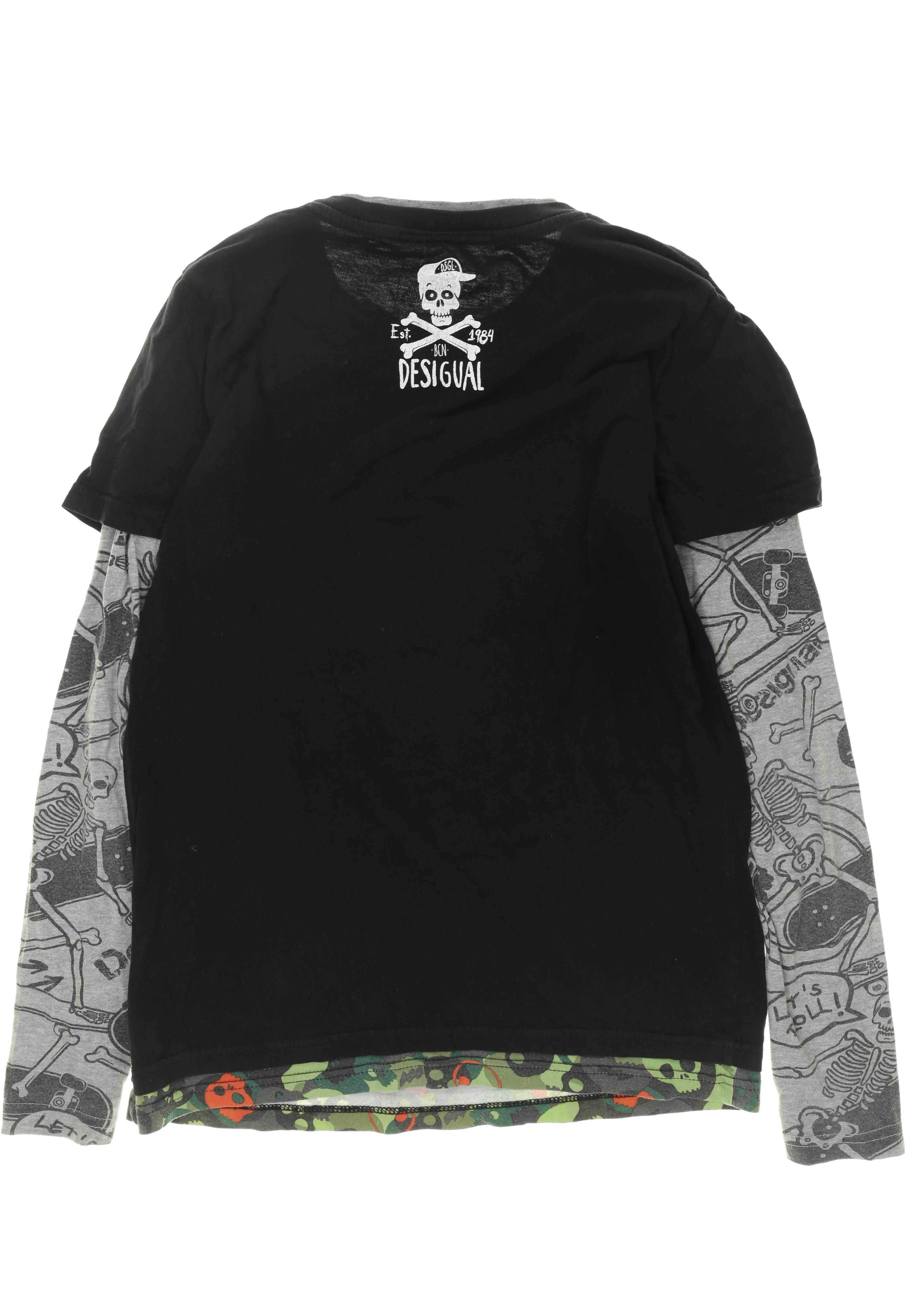 Thumbnail - Desigual Jungen Langarmshirt, schwarz, Gr.