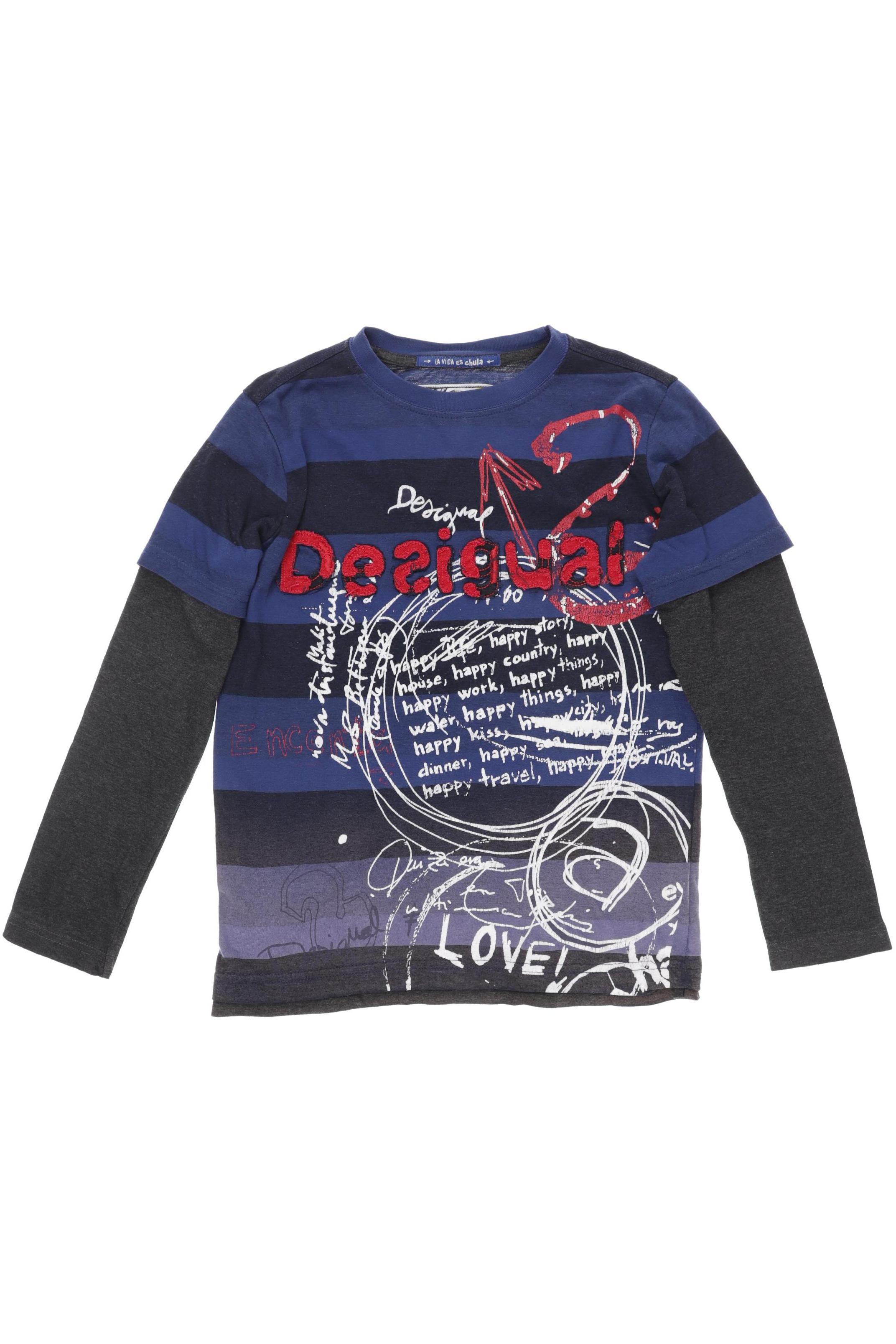 

Desigual Jungen Langarmshirt, blau, Gr. 122