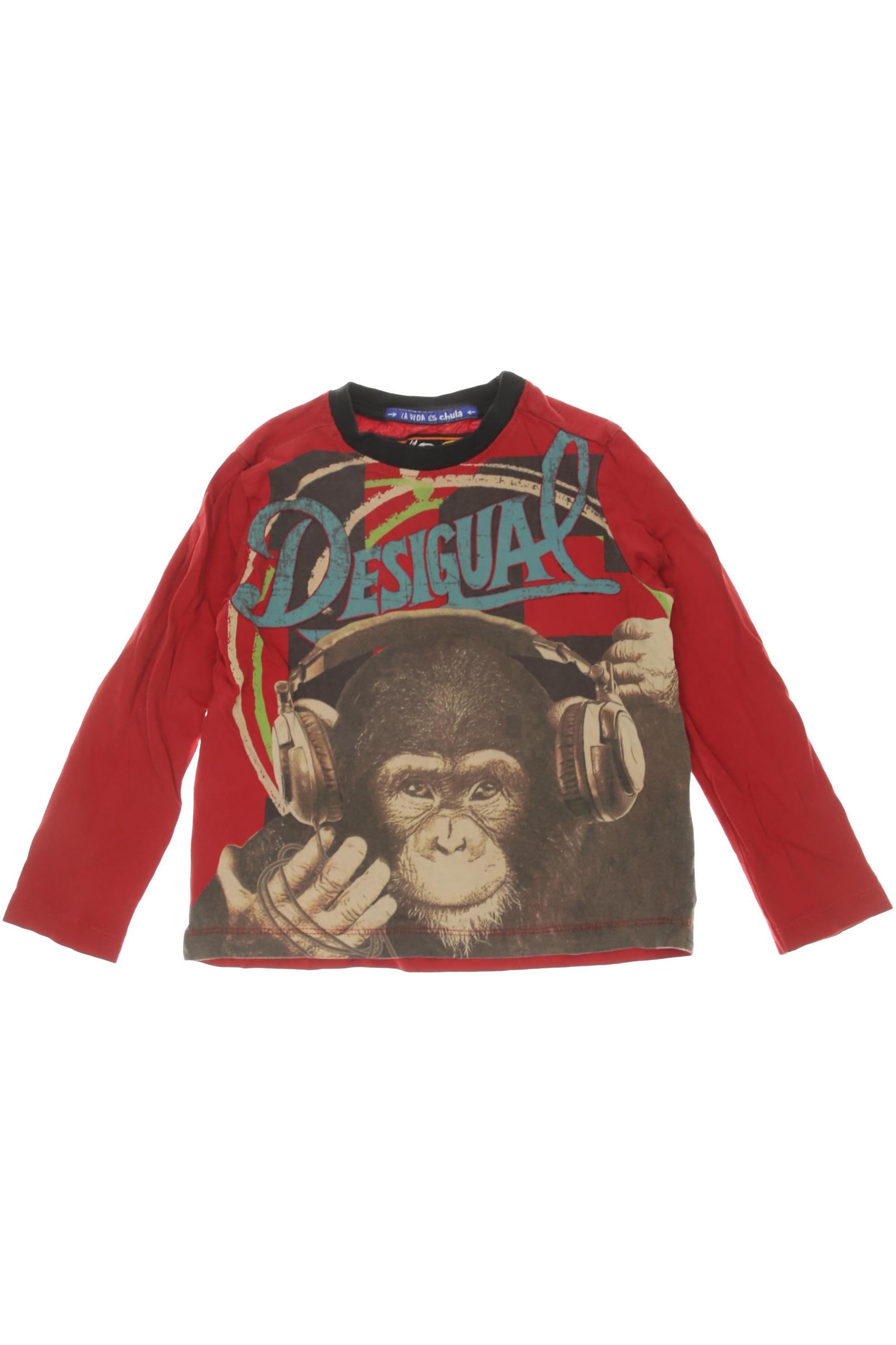 

Desigual Jungen Langarmshirt, rot, Gr. 98