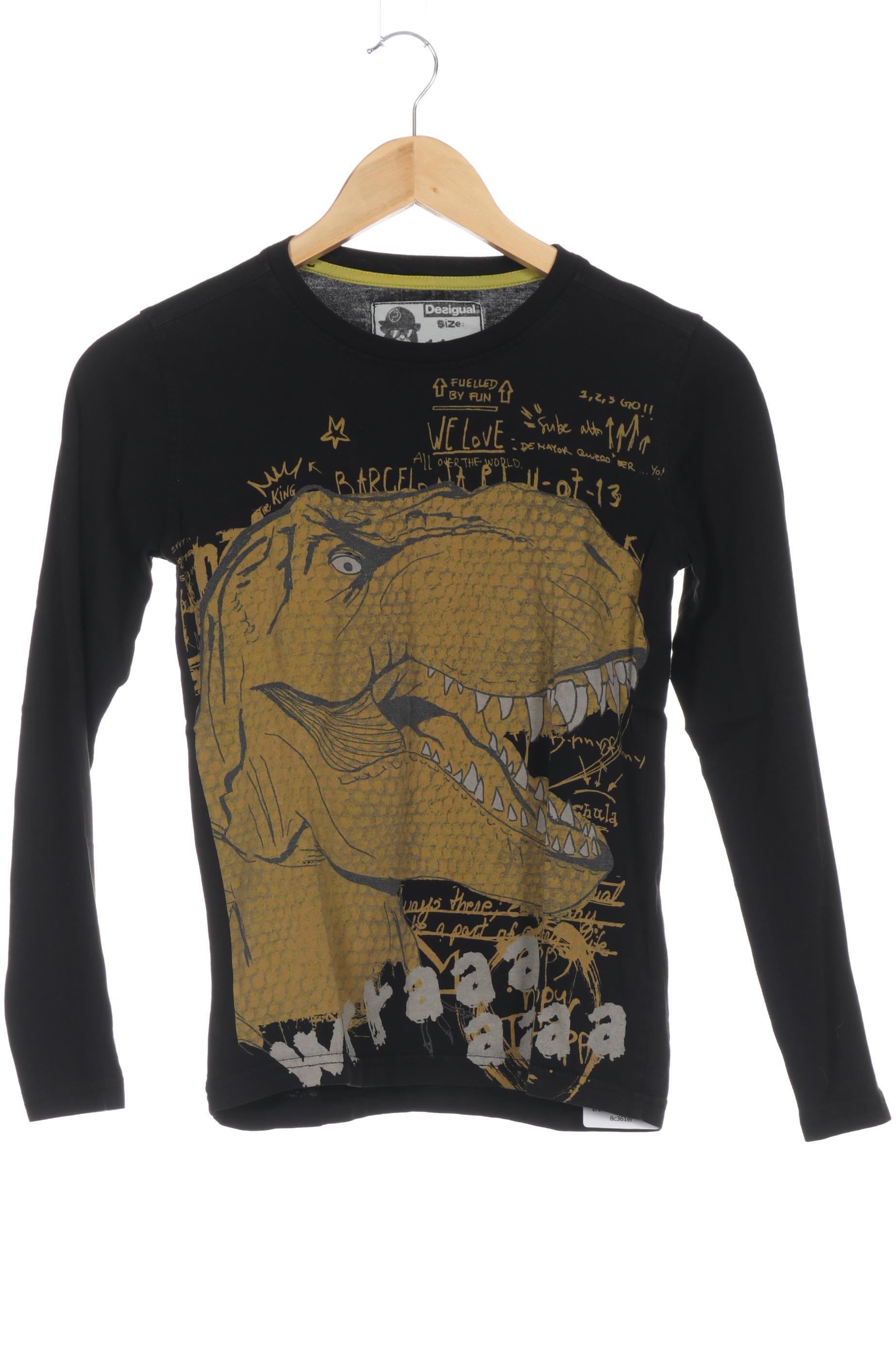 

Desigual Jungen Langarmshirt, schwarz, Gr. 146