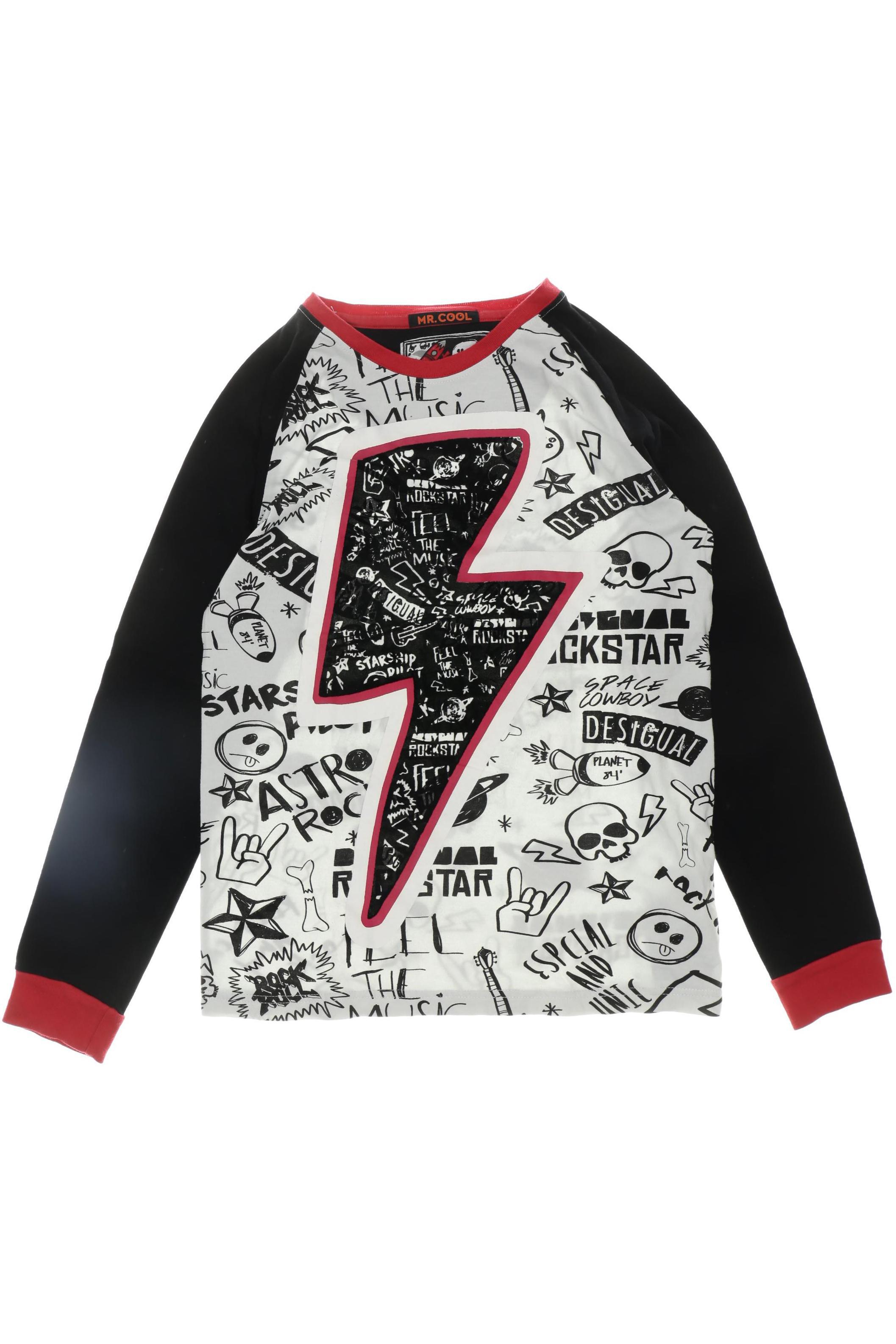 

Desigual Jungen Langarmshirt, weiß, Gr. 146