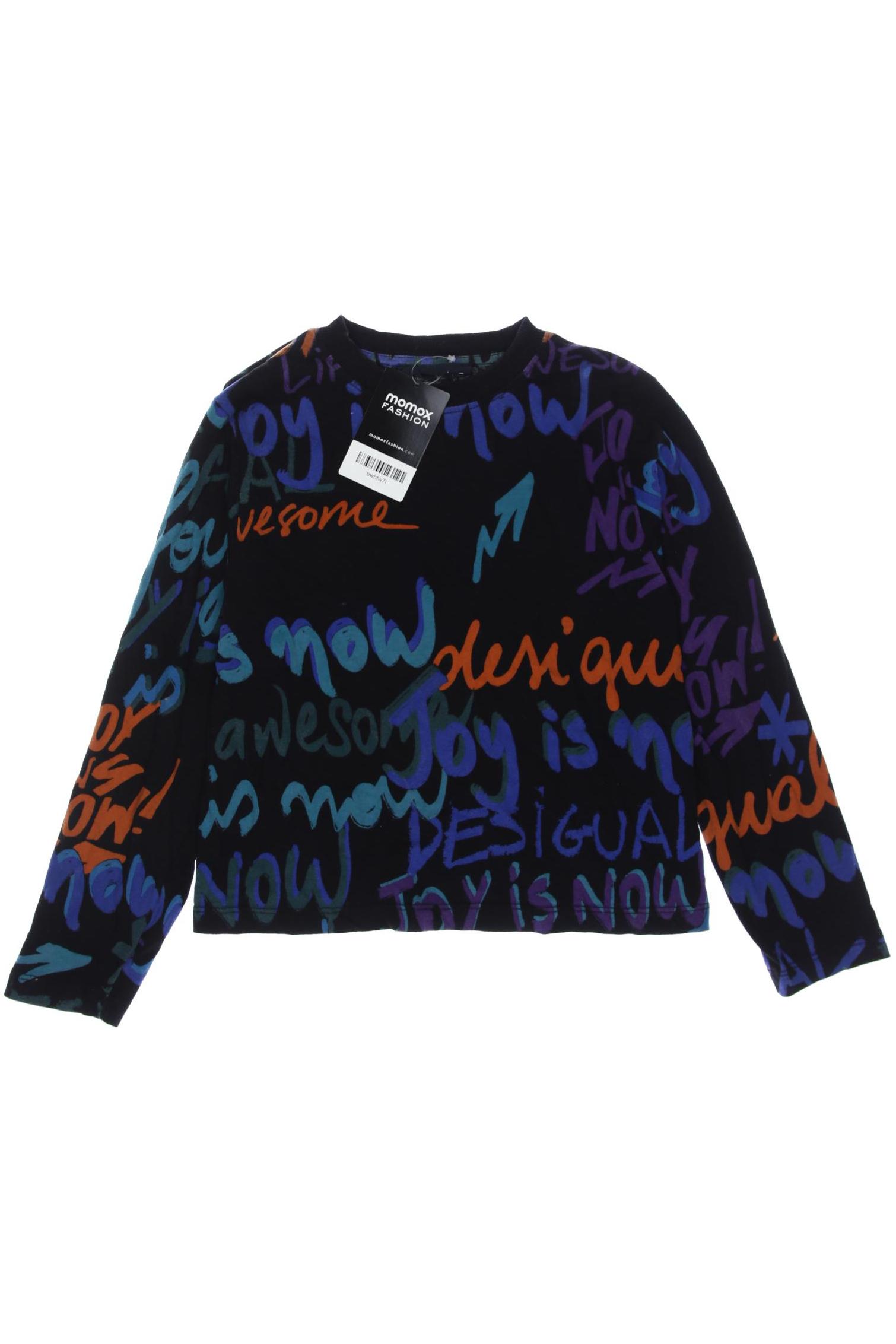 

Desigual Herren Langarmshirt, schwarz, Gr. 122/128