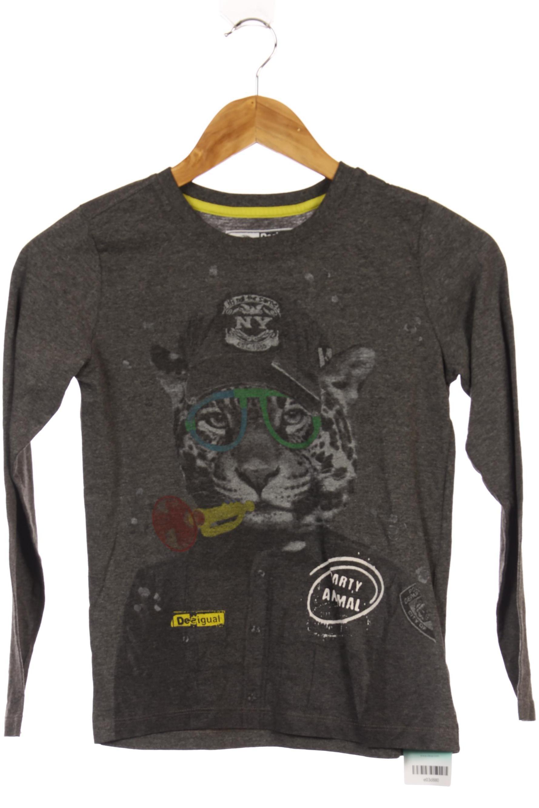 

Desigual Jungen Langarmshirt, grau, Gr. 134