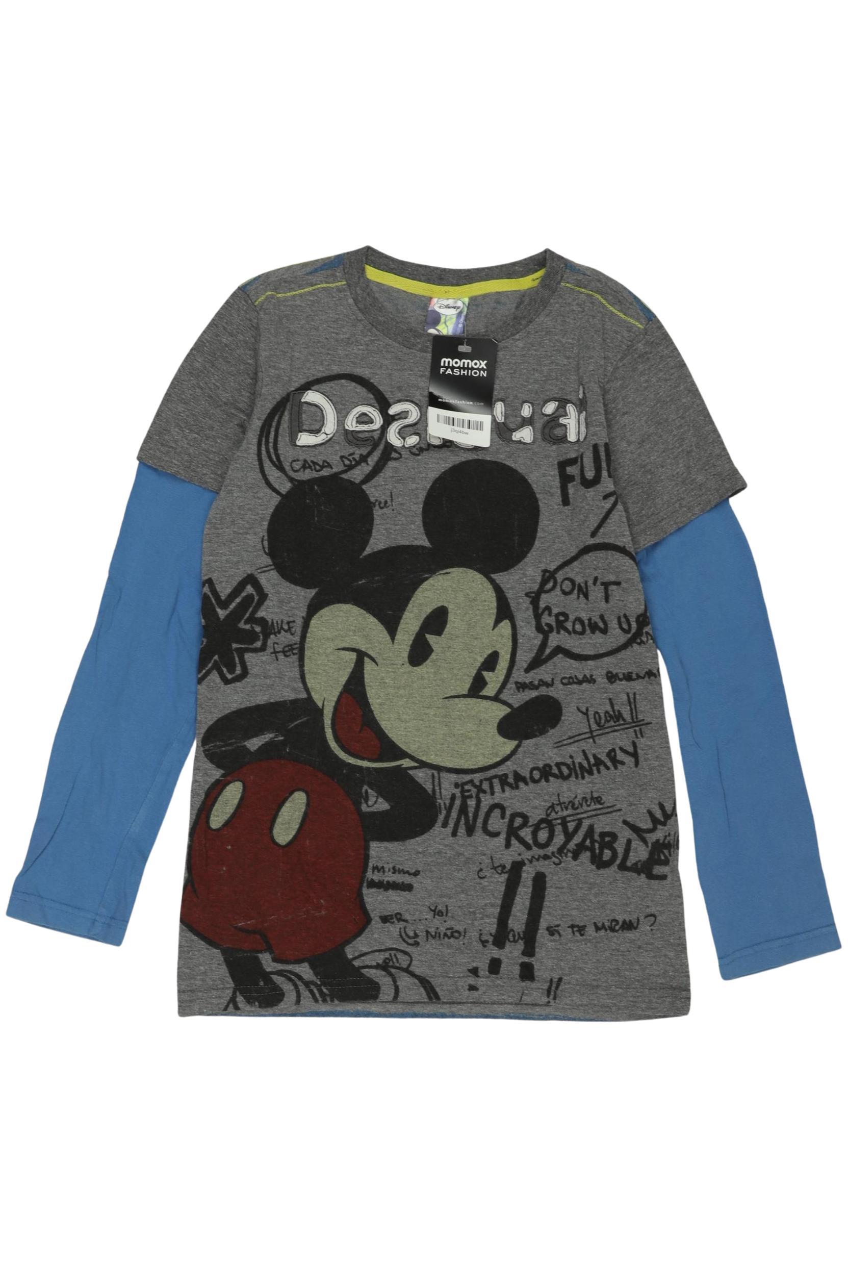 

Desigual Herren Langarmshirt, grau, Gr. 152