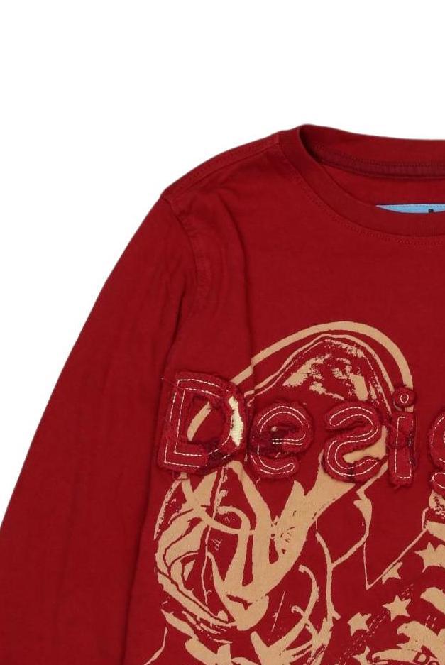 Thumbnail - Desigual Herren Langarmshirt, rot, Gr. 152