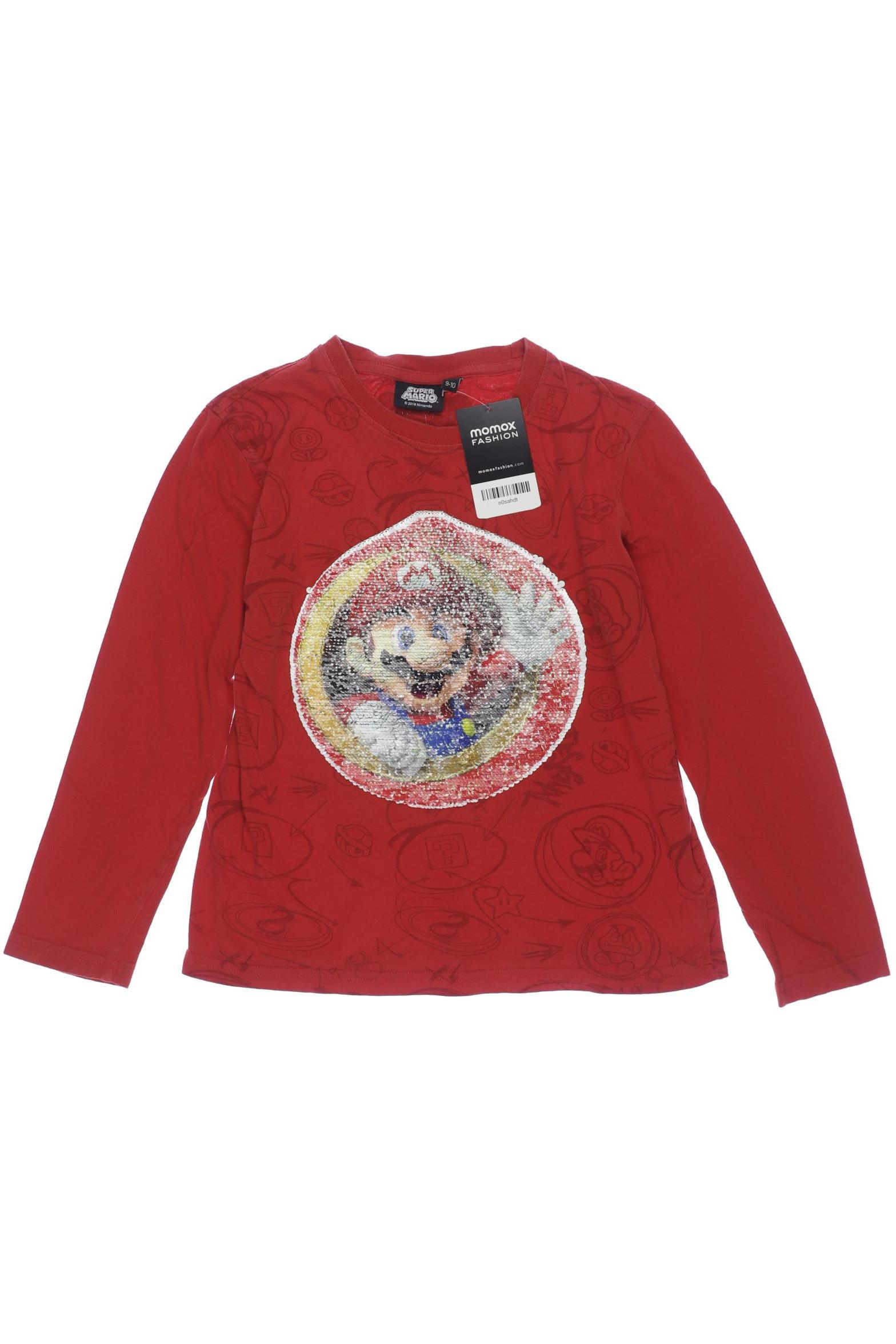 

Desigual Herren Langarmshirt, rot, Gr. 140