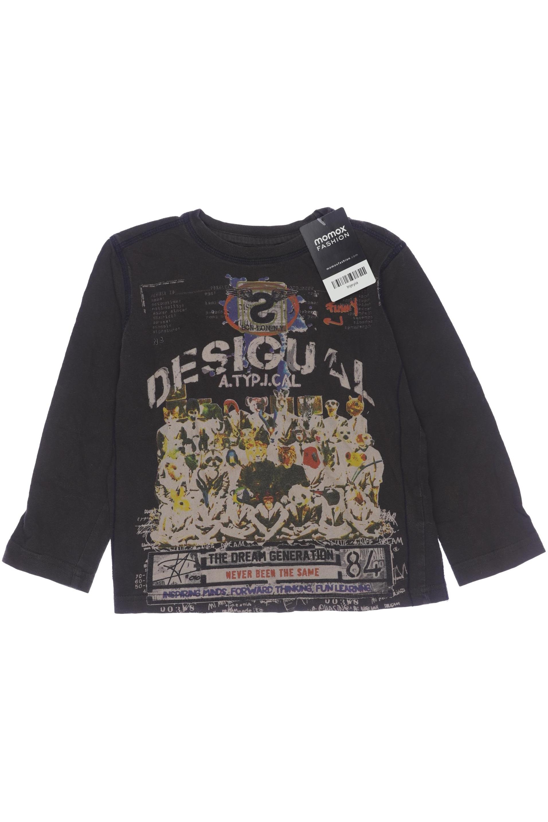 

Desigual Herren Langarmshirt, braun, Gr. 116