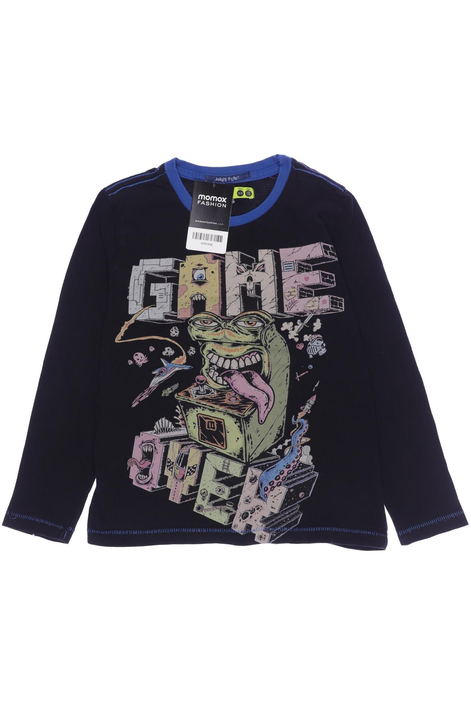 

Desigual Herren Langarmshirt, marineblau, Gr. 122/128