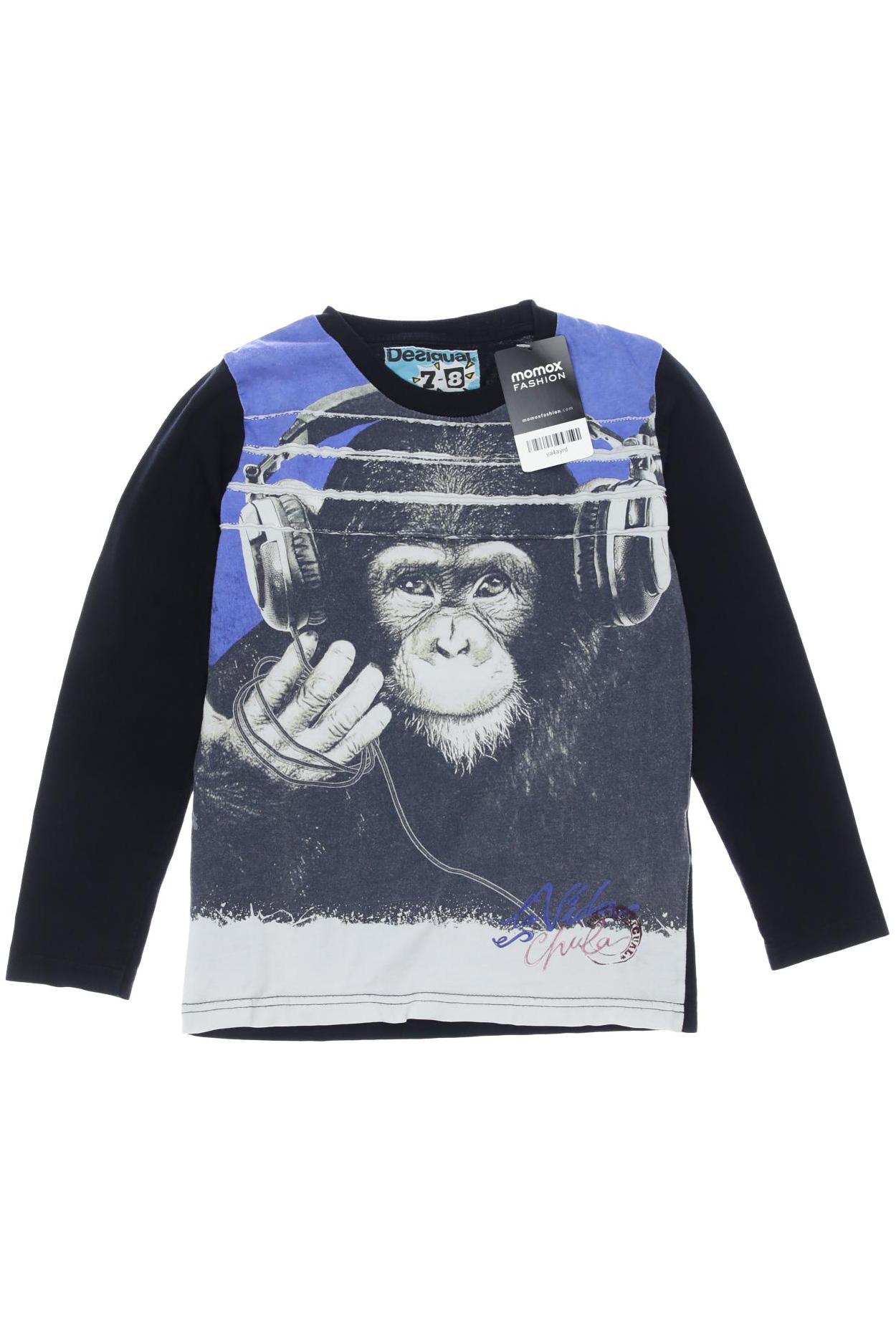 

Desigual Herren Langarmshirt, grau, Gr. 128