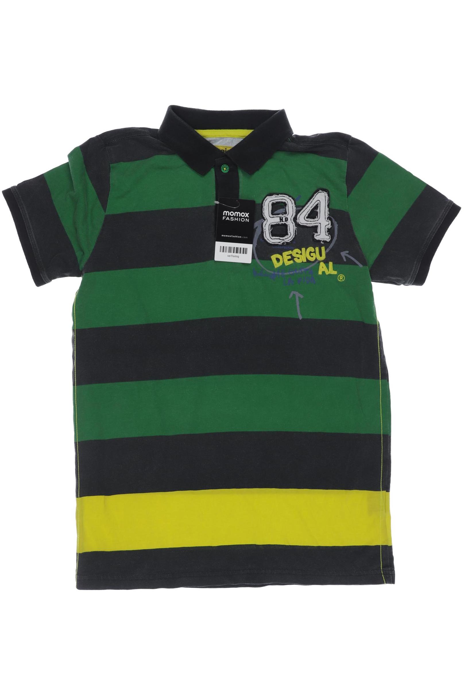 

Desigual Herren Poloshirt, grün, Gr. 164