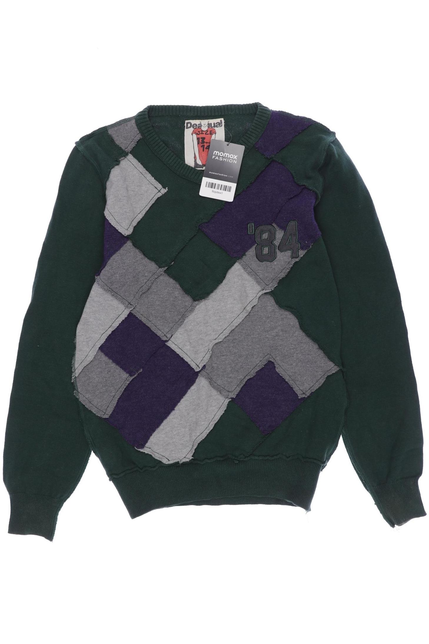 

Desigual Herren Pullover, grün, Gr. 164