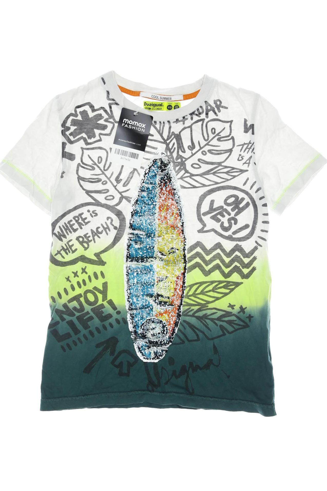

Desigual Herren T-Shirt, grün, Gr. 128