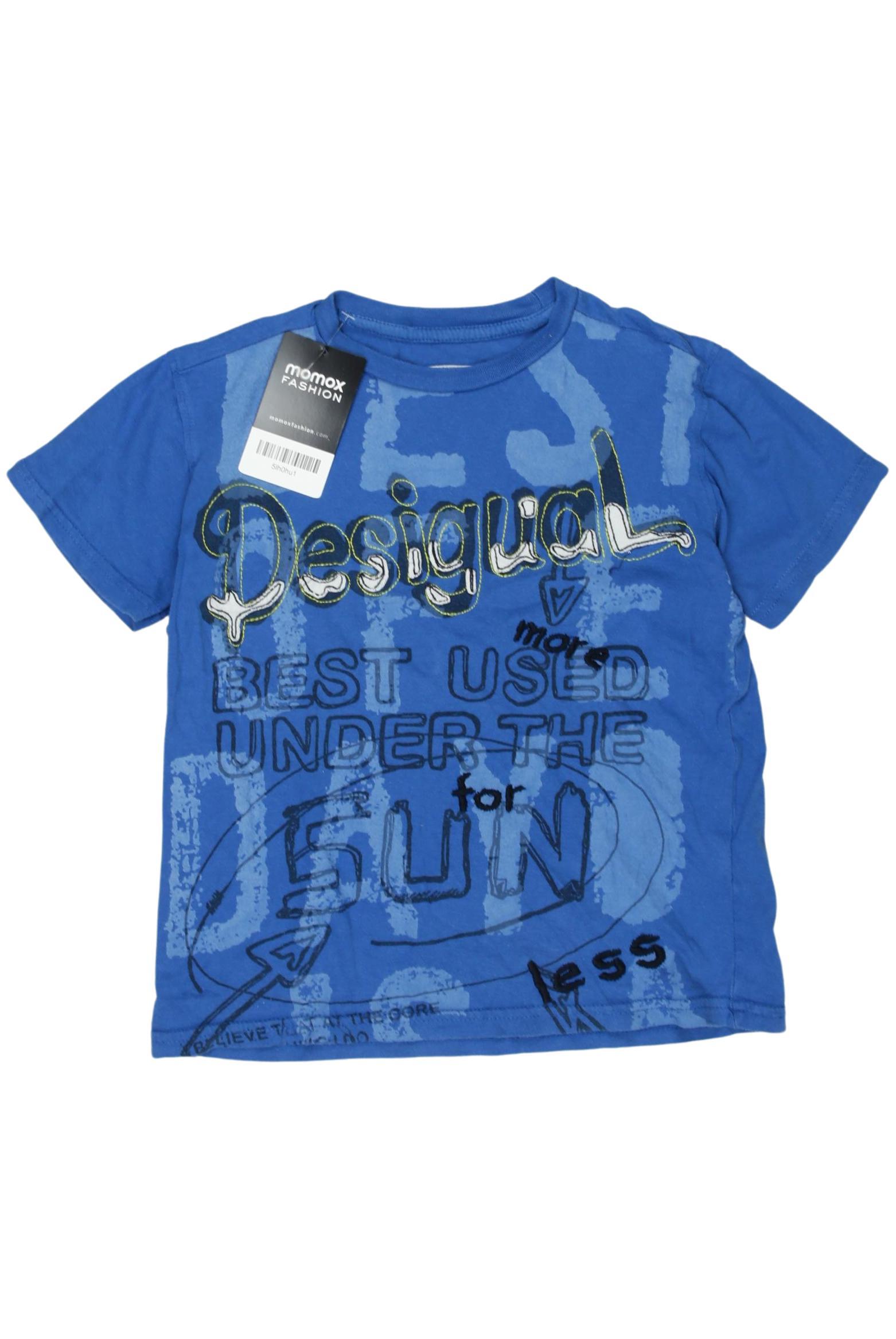 

Desigual Herren T-Shirt, blau, Gr. 116
