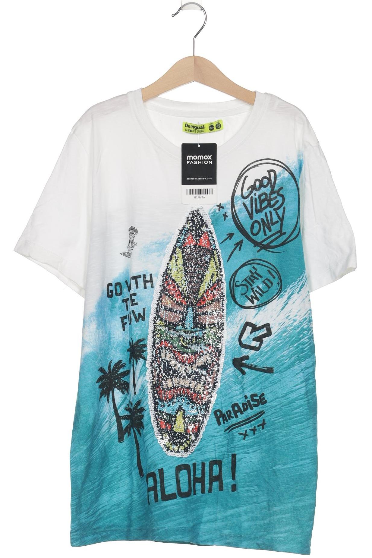 

Desigual Herren T-Shirt, weiß, Gr. 164