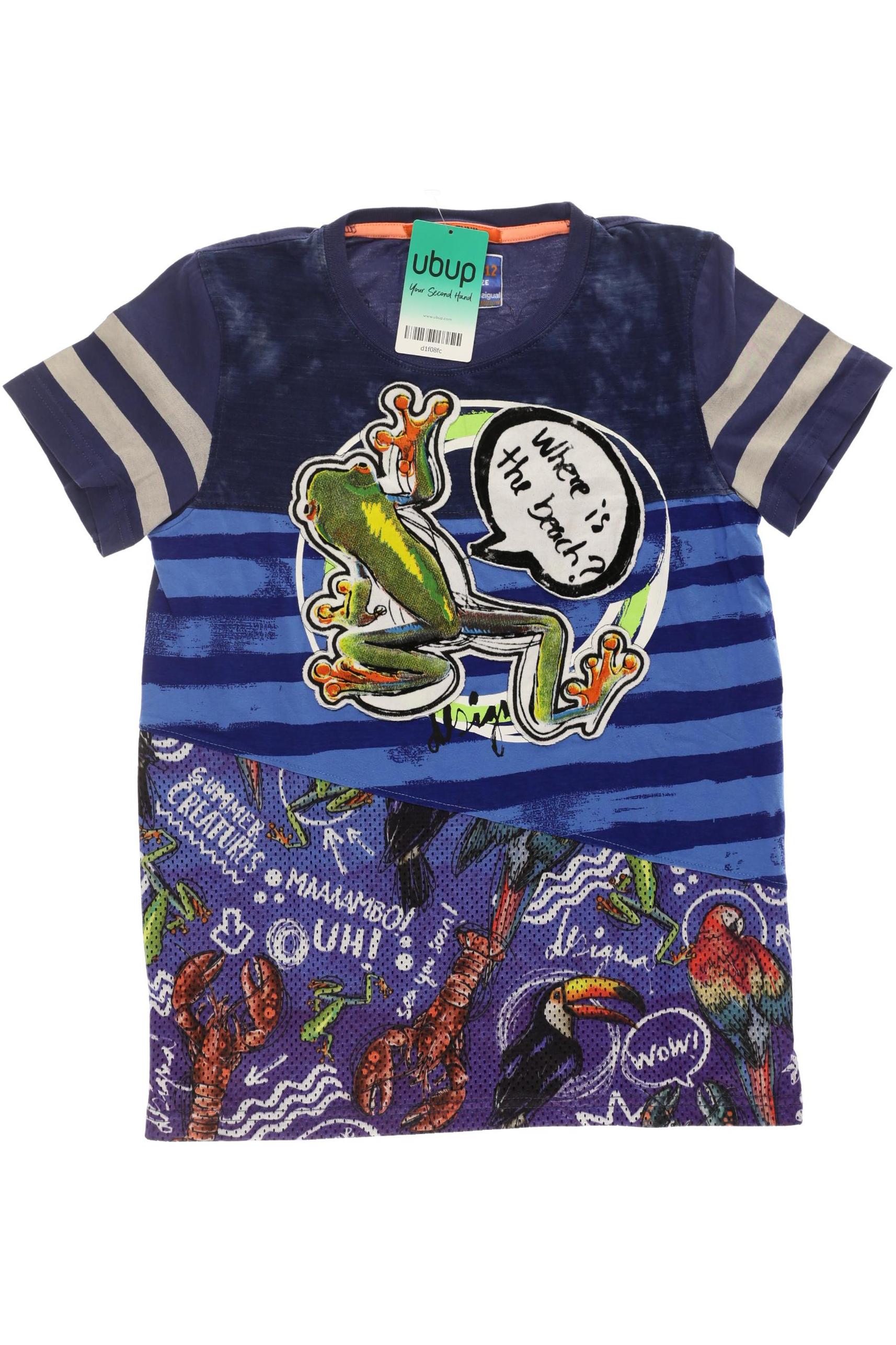 

Desigual Herren T-Shirt, blau, Gr. 146