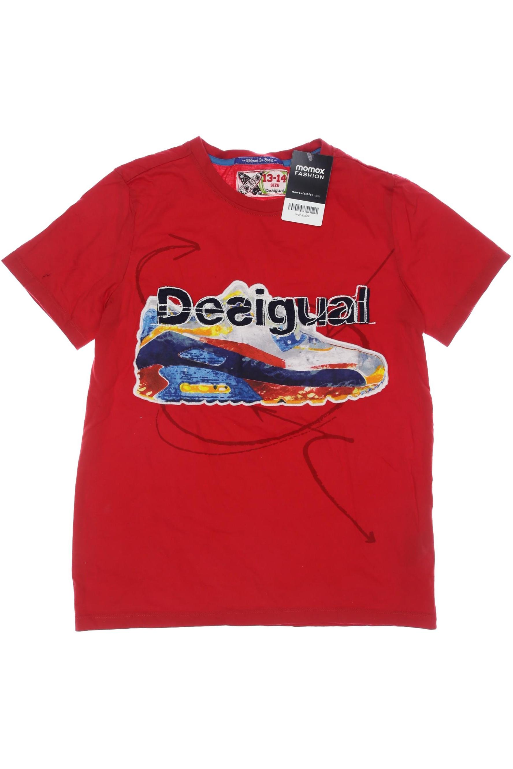 

Desigual Herren T-Shirt, rot, Gr. 164