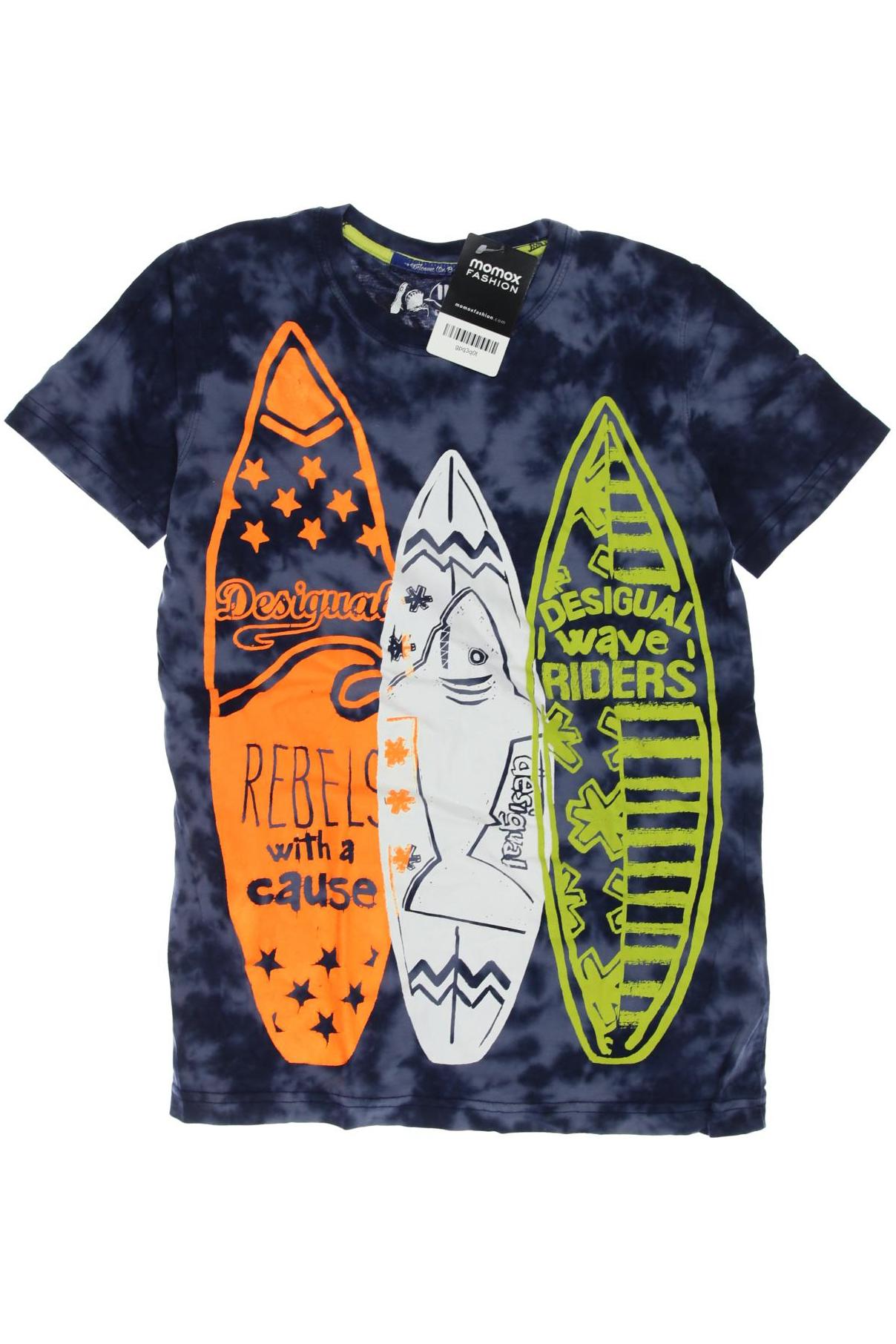 

Desigual Herren T-Shirt, marineblau, Gr. 152