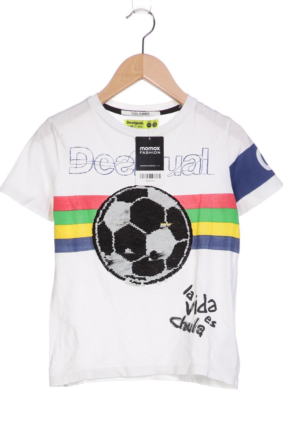

Desigual Herren T-Shirt, weiß, Gr. 122