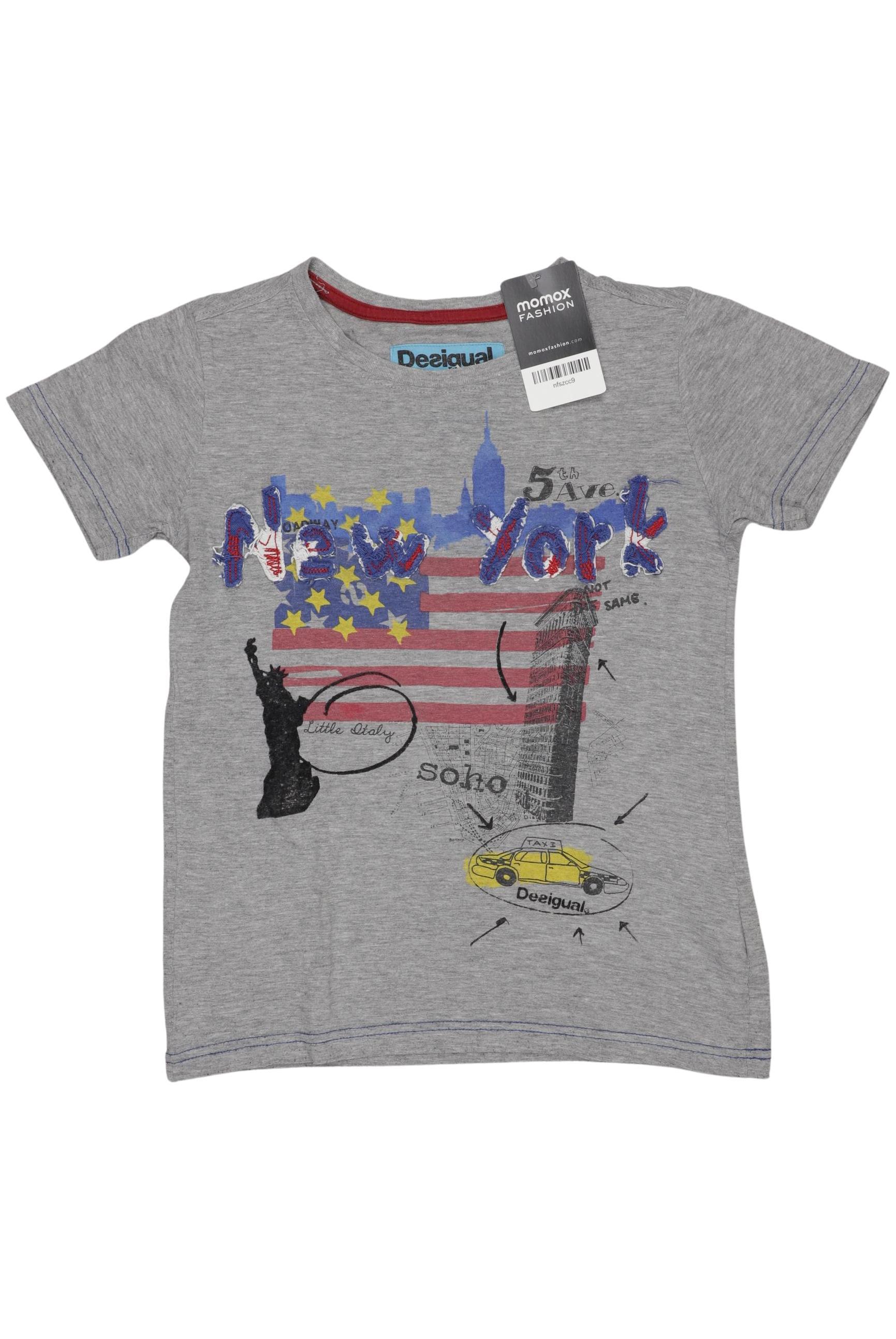 

Desigual Herren T-Shirt, grau, Gr. 128