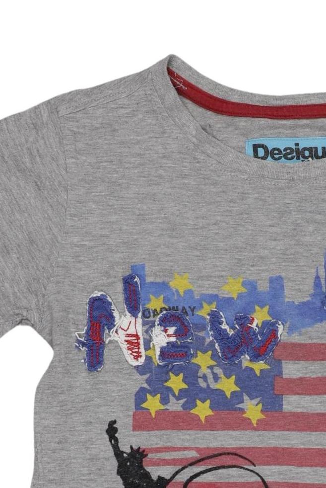 Thumbnail - Desigual Jungen T-Shirt, grau, Gr. 128