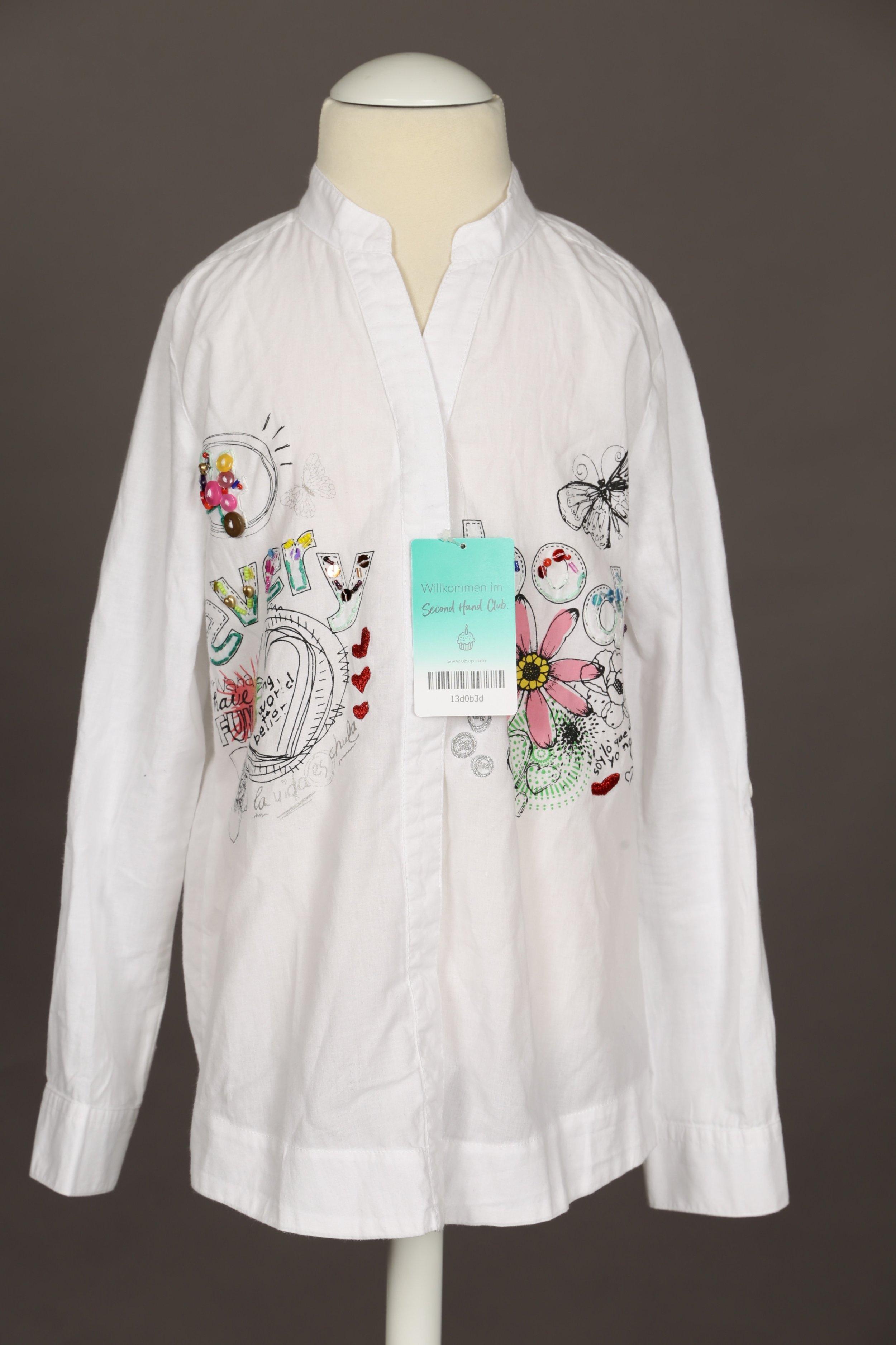

Desigual Mädchen Bluse, weiß, Gr. 122