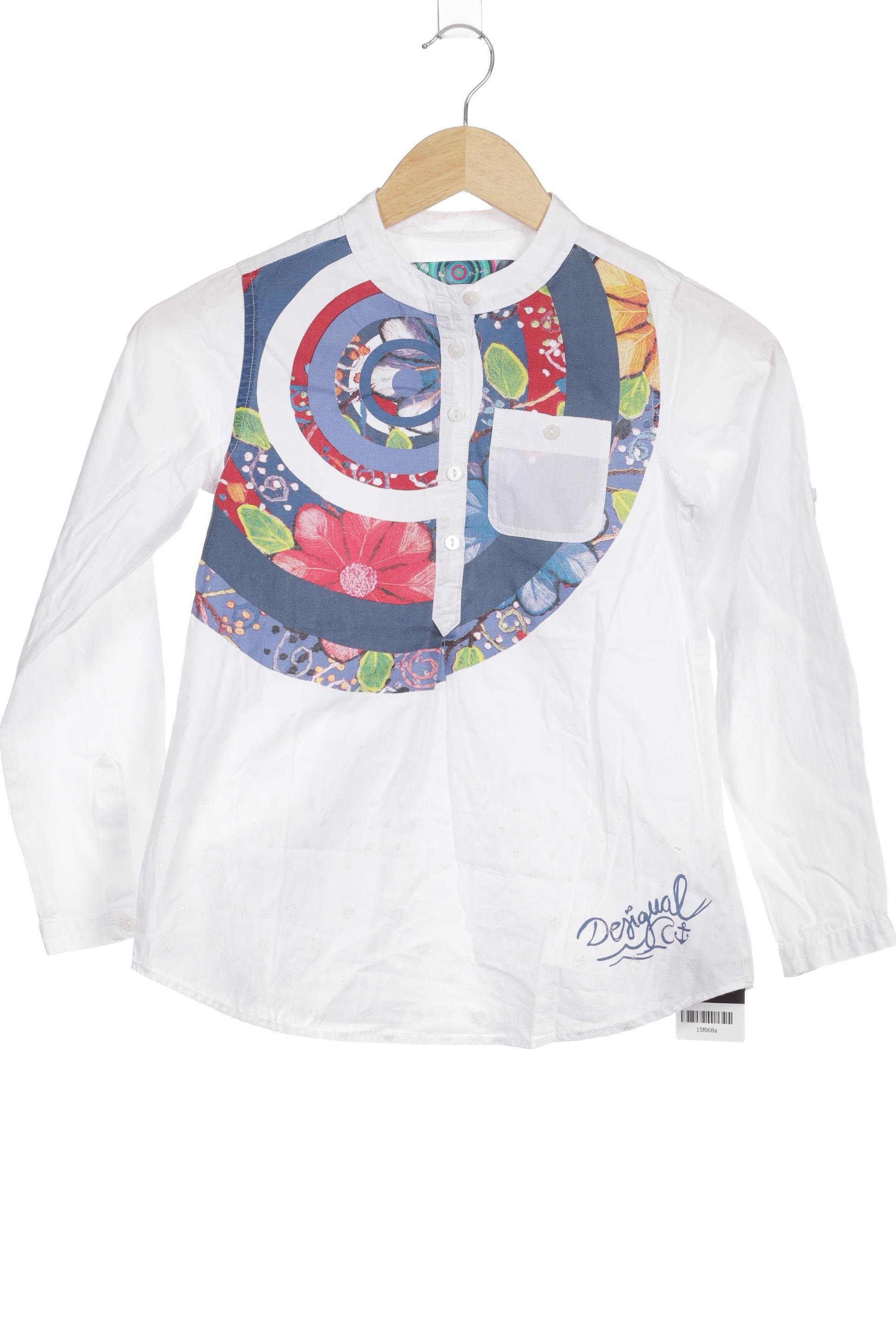 

Desigual Mädchen Bluse, weiß, Gr. 134
