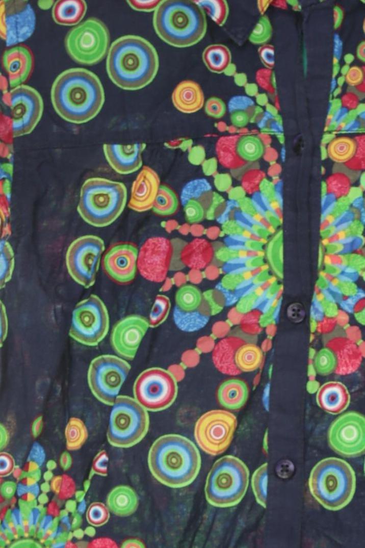 Thumbnail - Desigual Mädchen Bluse, blau, Gr. 152