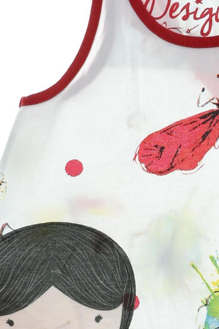 Thumbnail - Desigual Mädchen Kleid, weiß, Gr. 110