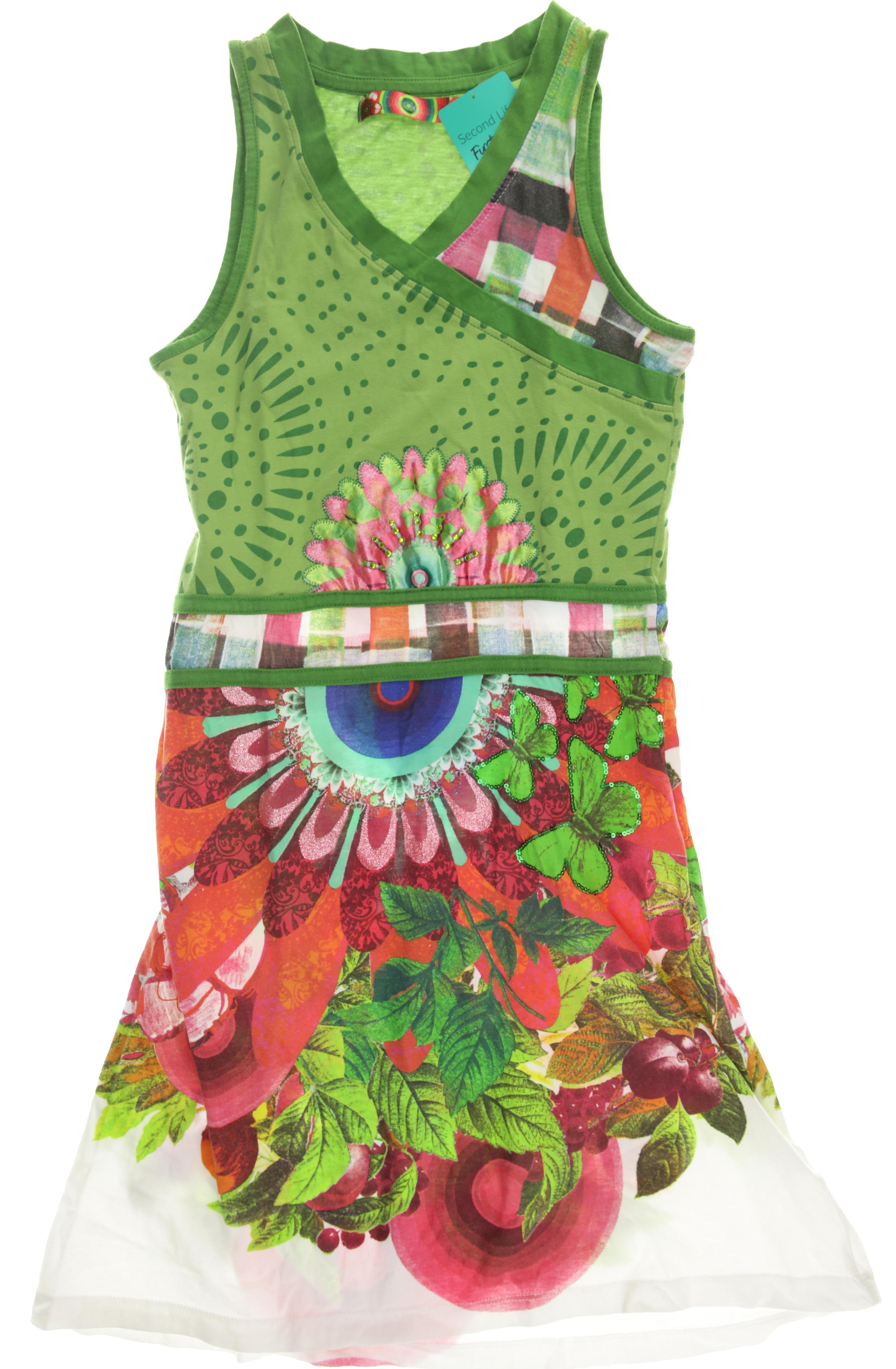 

Desigual Mädchen Kleid, grün, Gr. 158