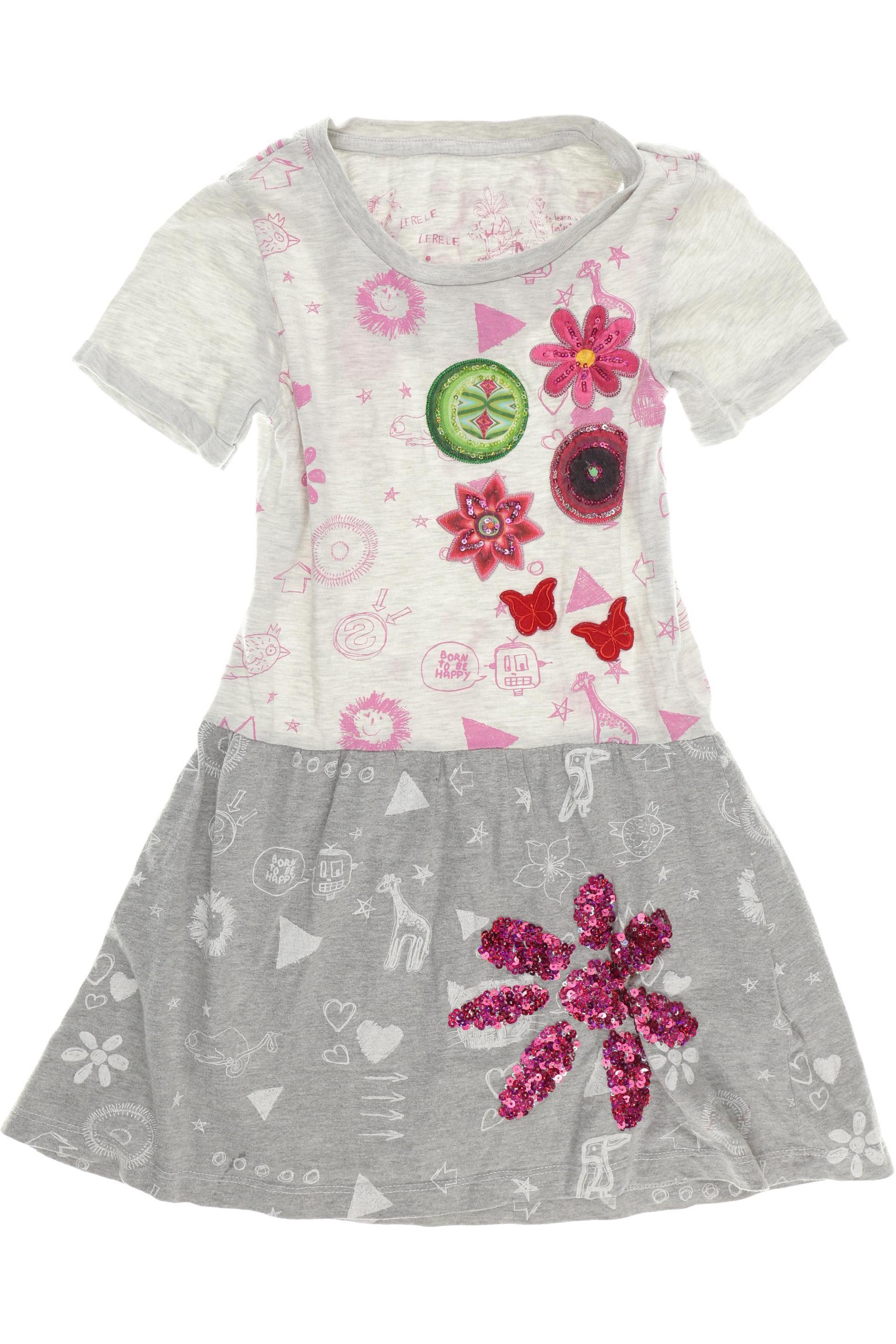 

Desigual Mädchen Kleid, grau, Gr. 134