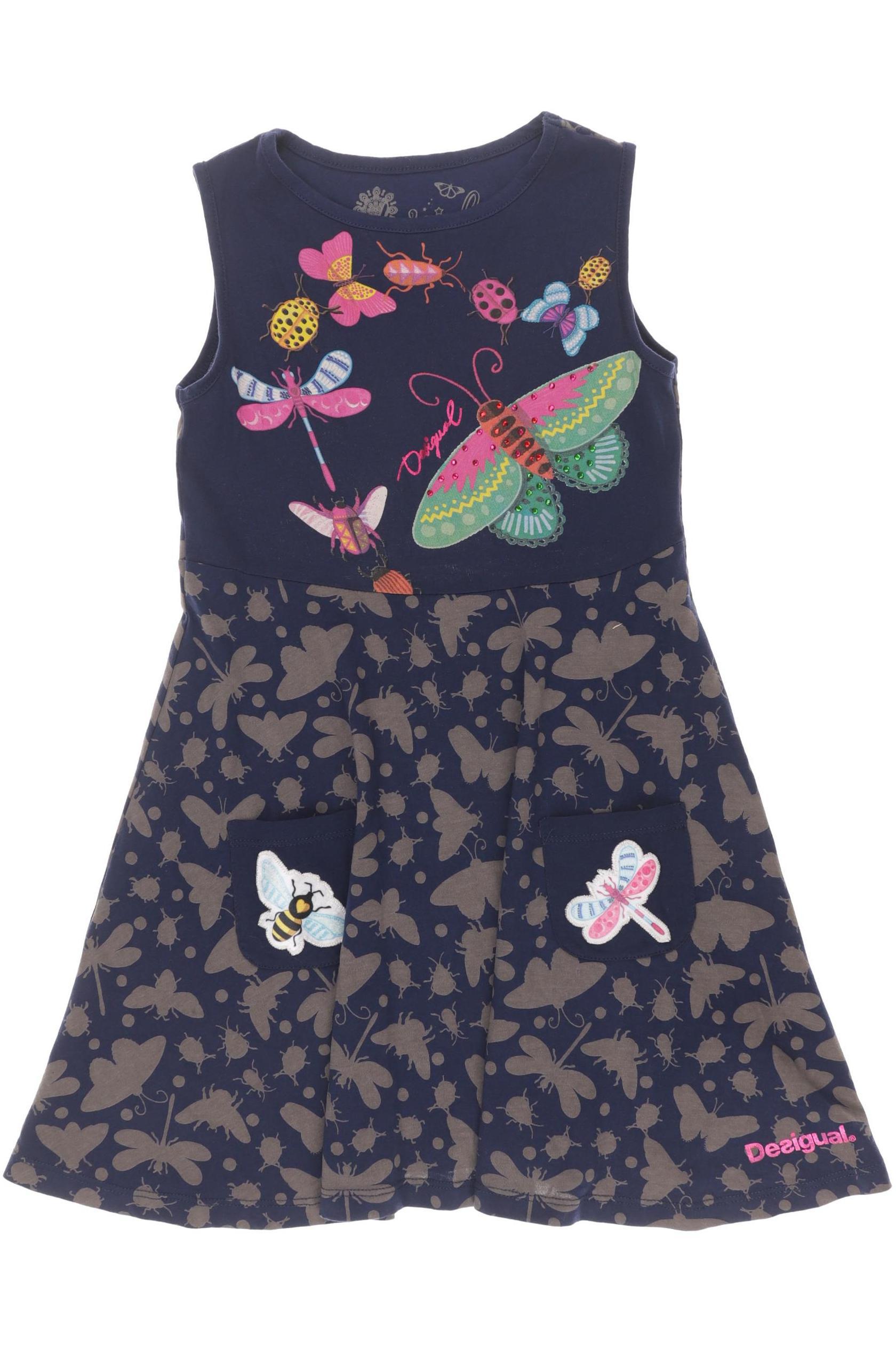 

Desigual Mädchen Kleid, blau, Gr. 122