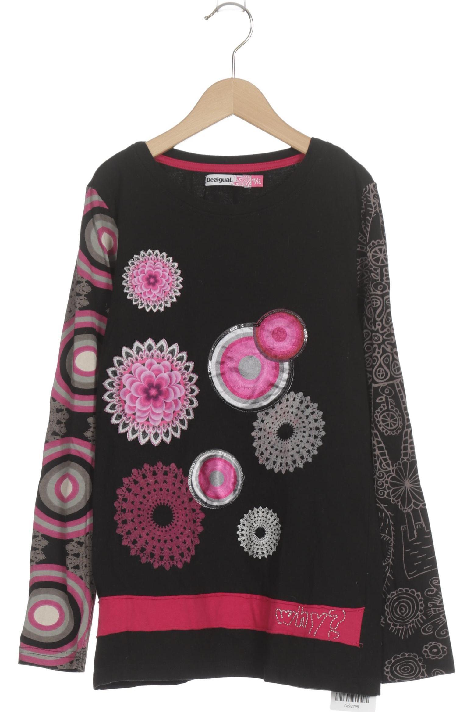 

Desigual Mädchen Langarmshirt, schwarz, Gr. 146