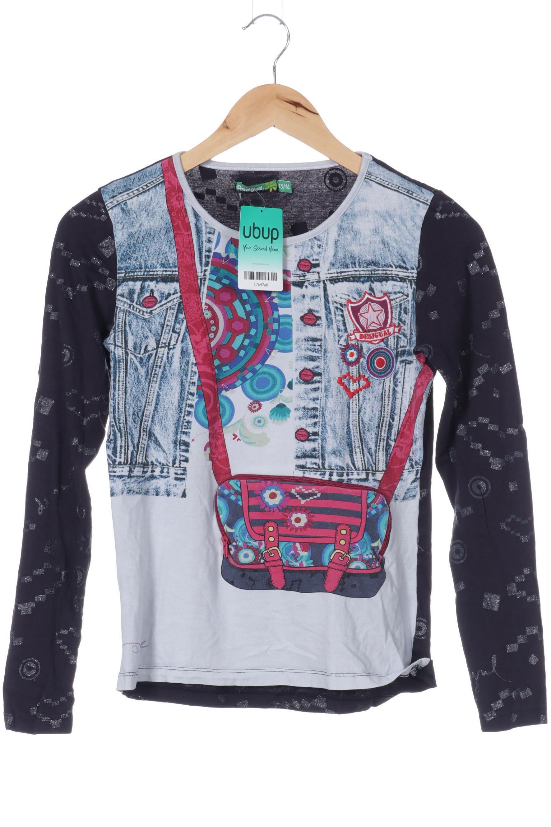 

Desigual Mädchen Langarmshirt, blau, Gr.
