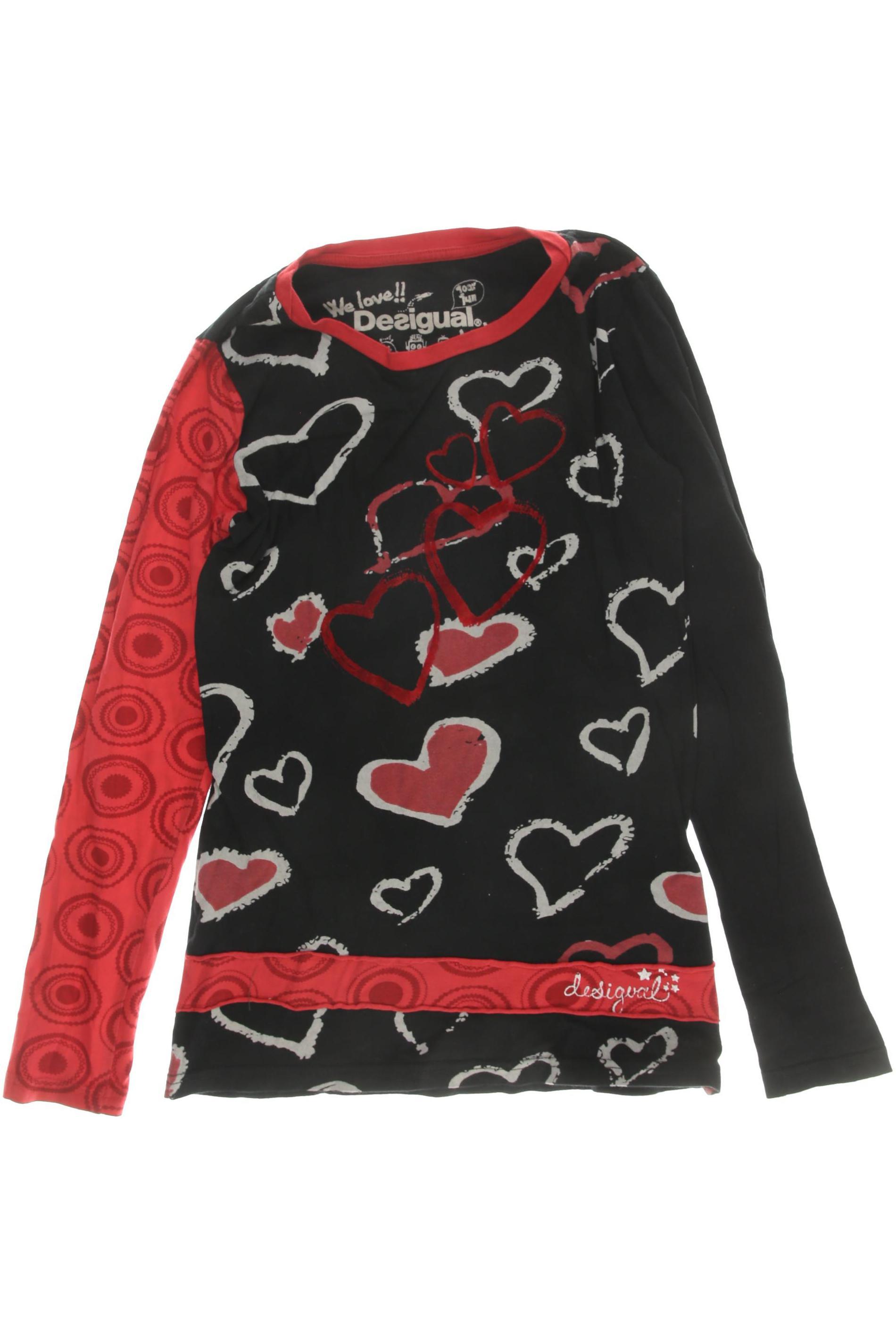 

Desigual Mädchen Langarmshirt, schwarz, Gr.