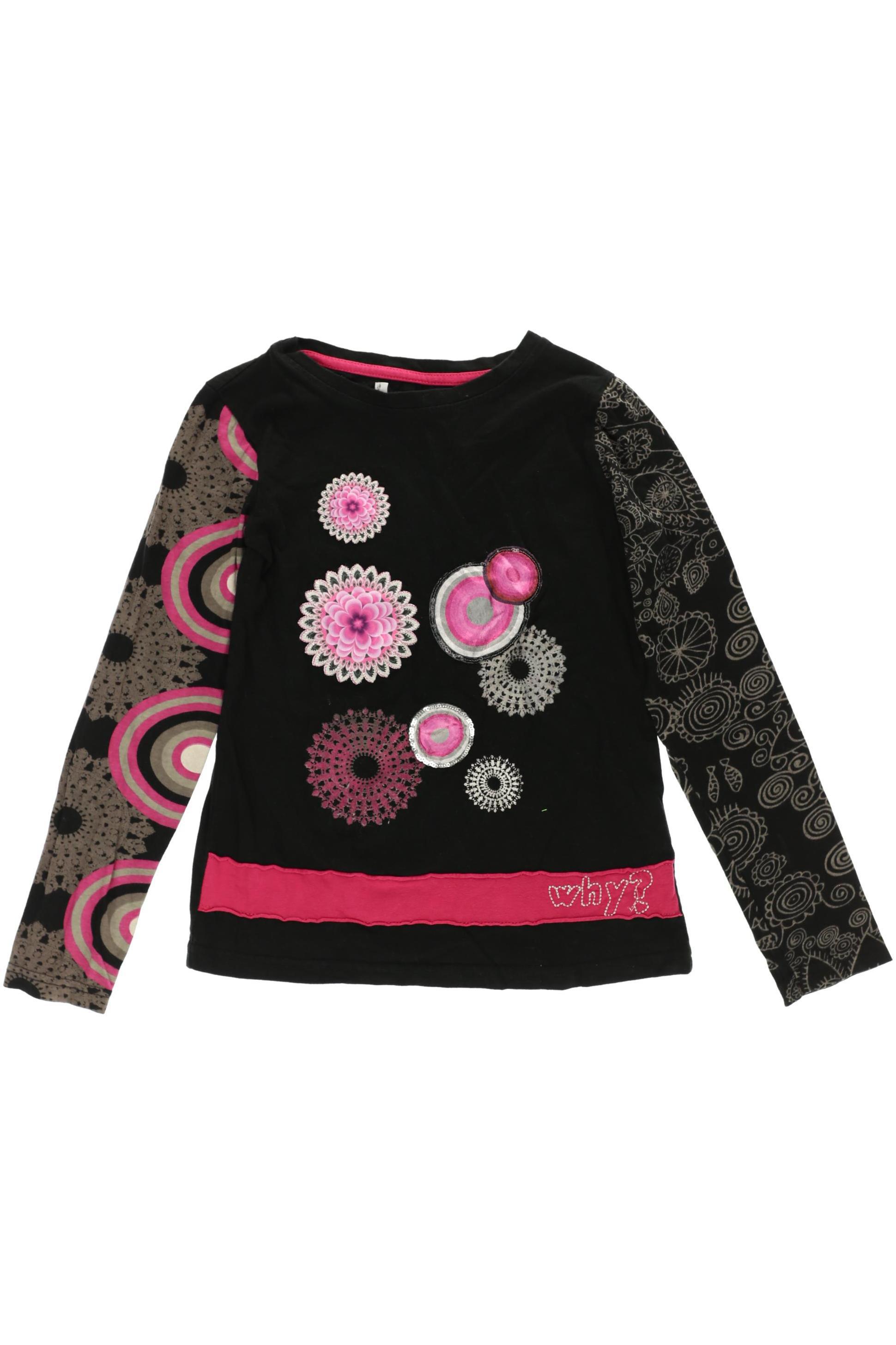 

Desigual Mädchen Langarmshirt, schwarz, Gr. 134