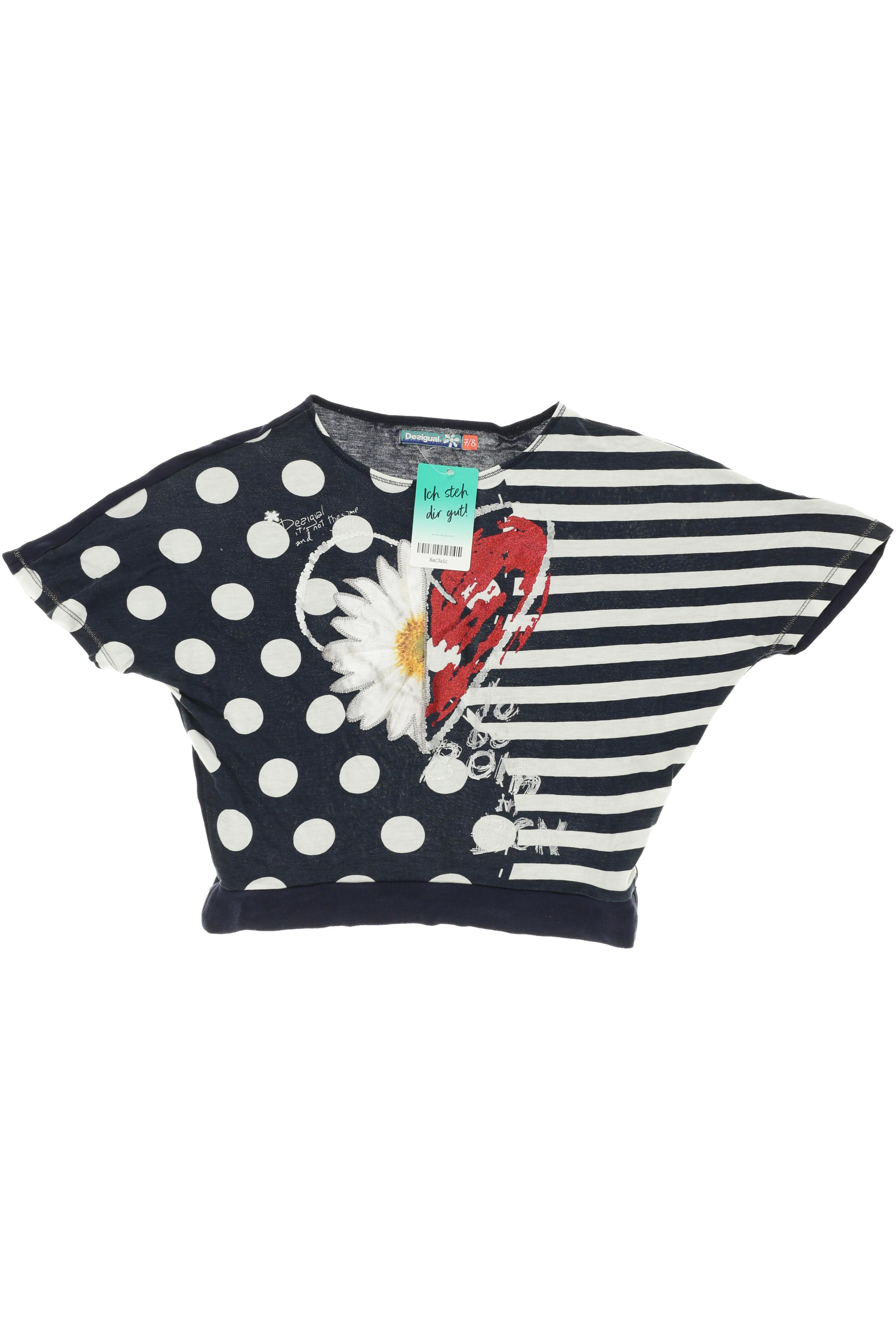 

Desigual Mädchen Langarmshirt, blau, Gr.