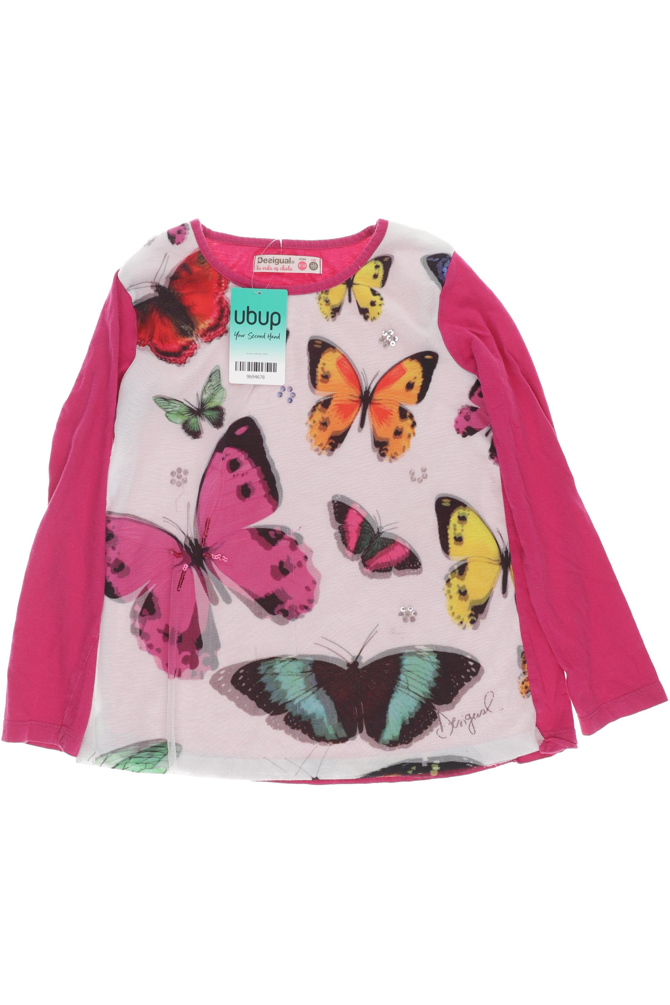 

Desigual Mädchen Langarmshirt, pink, Gr.