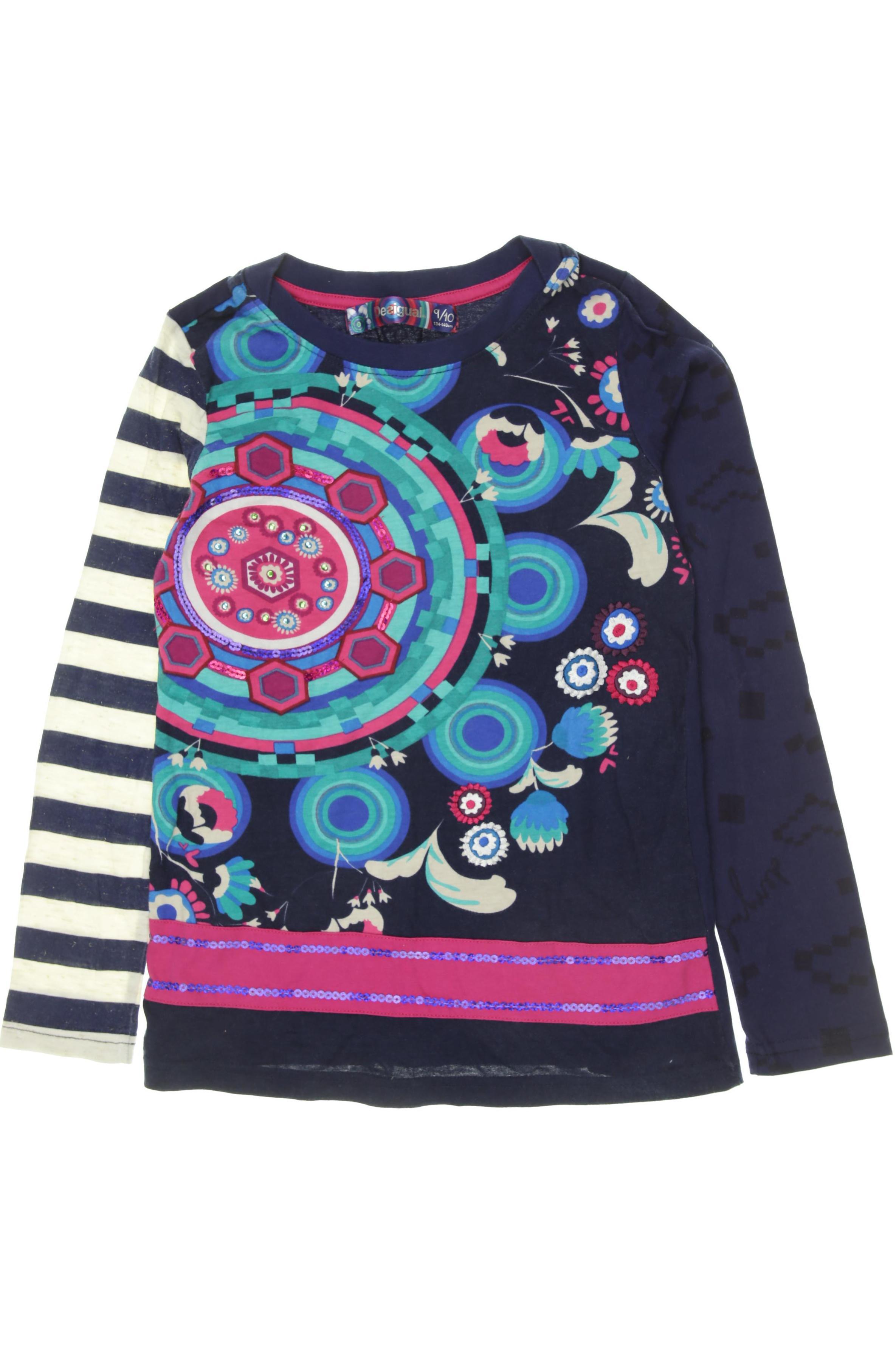 

Desigual Mädchen Langarmshirt, blau, Gr. 134