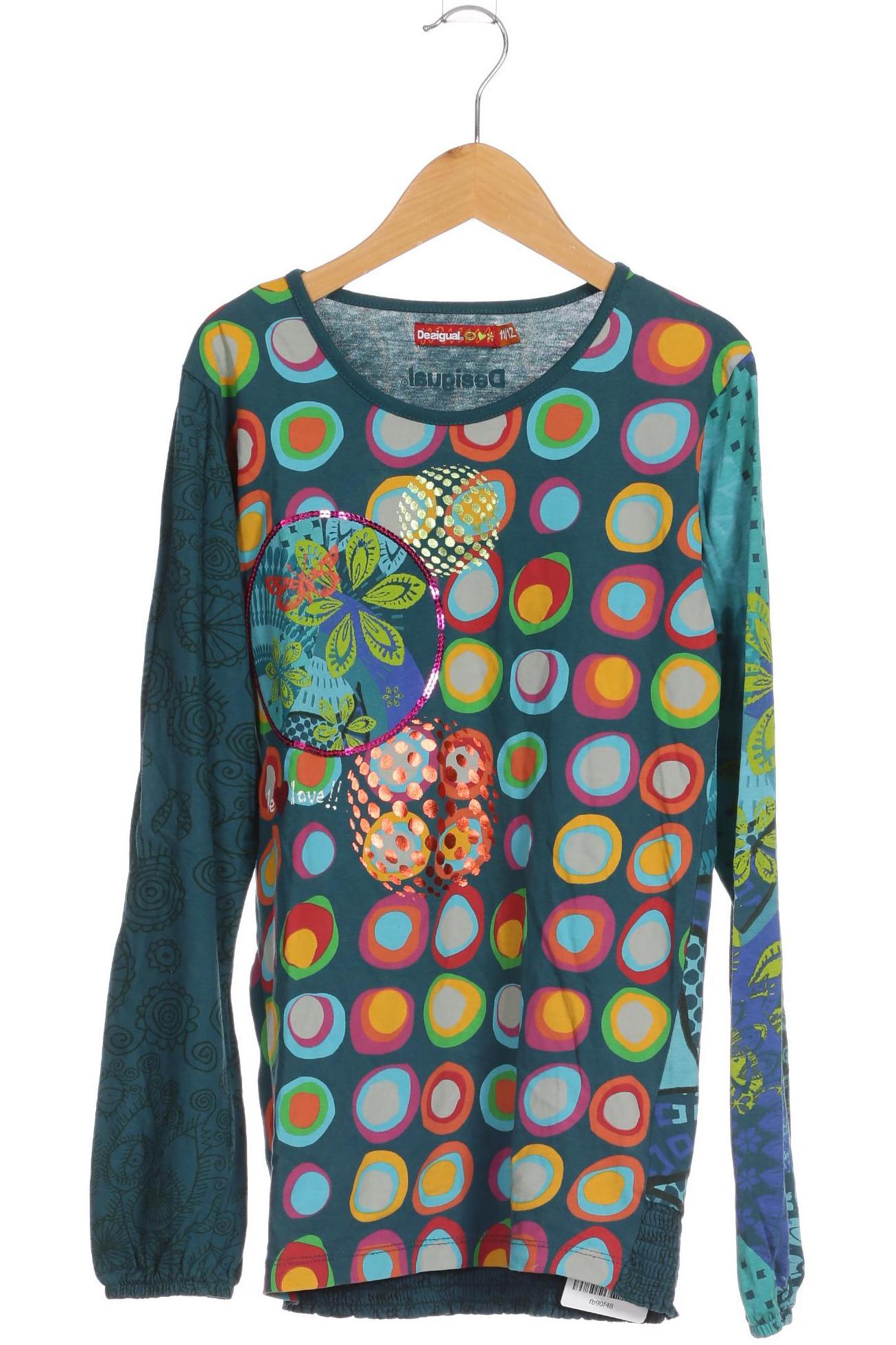 

Desigual Mädchen Langarmshirt, grün, Gr. 146
