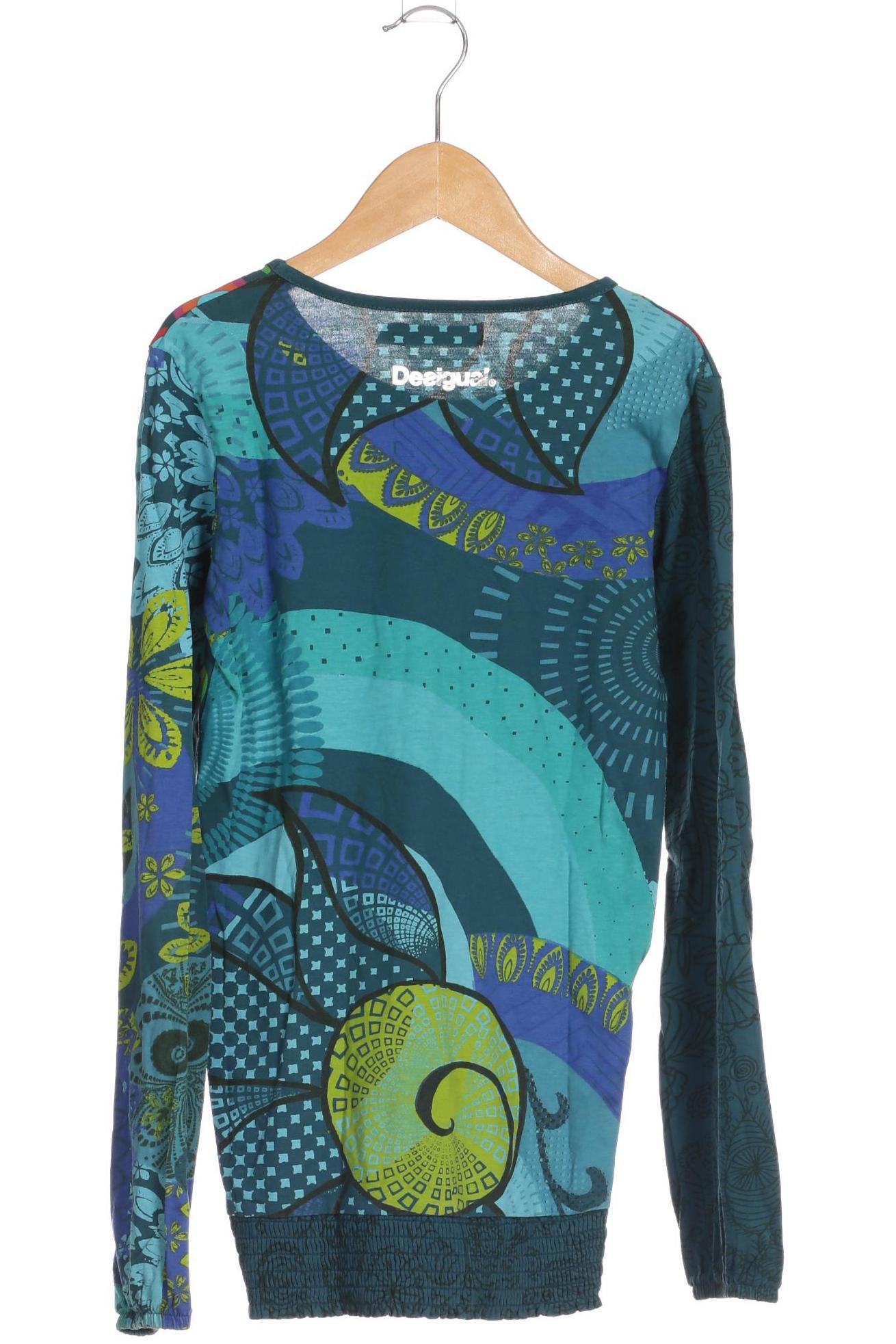 Thumbnail - Desigual Mädchen Langarmshirt, grün, Gr. 146