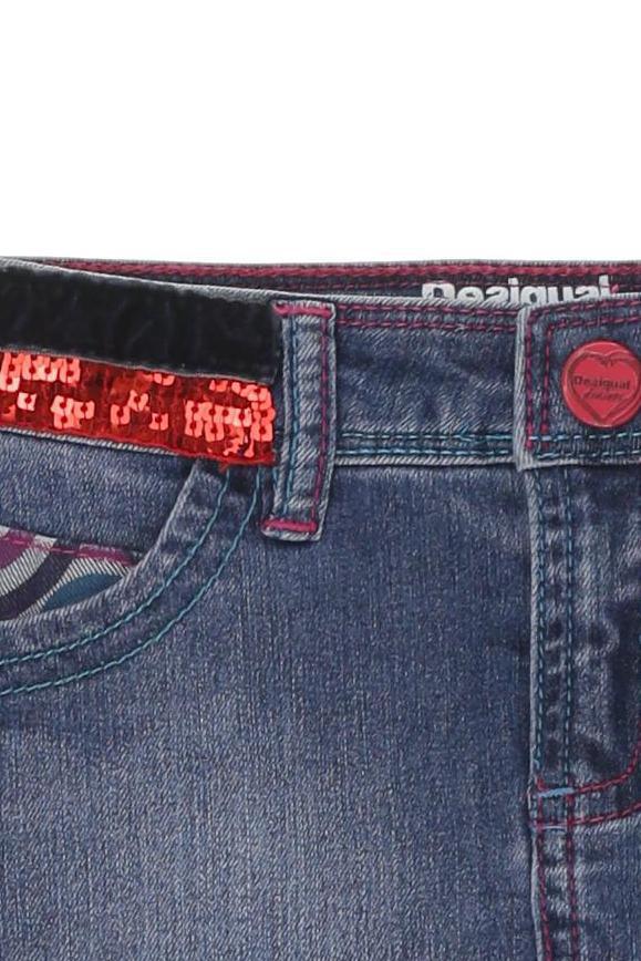 Thumbnail - Desigual Mädchen Rock, blau, Gr.